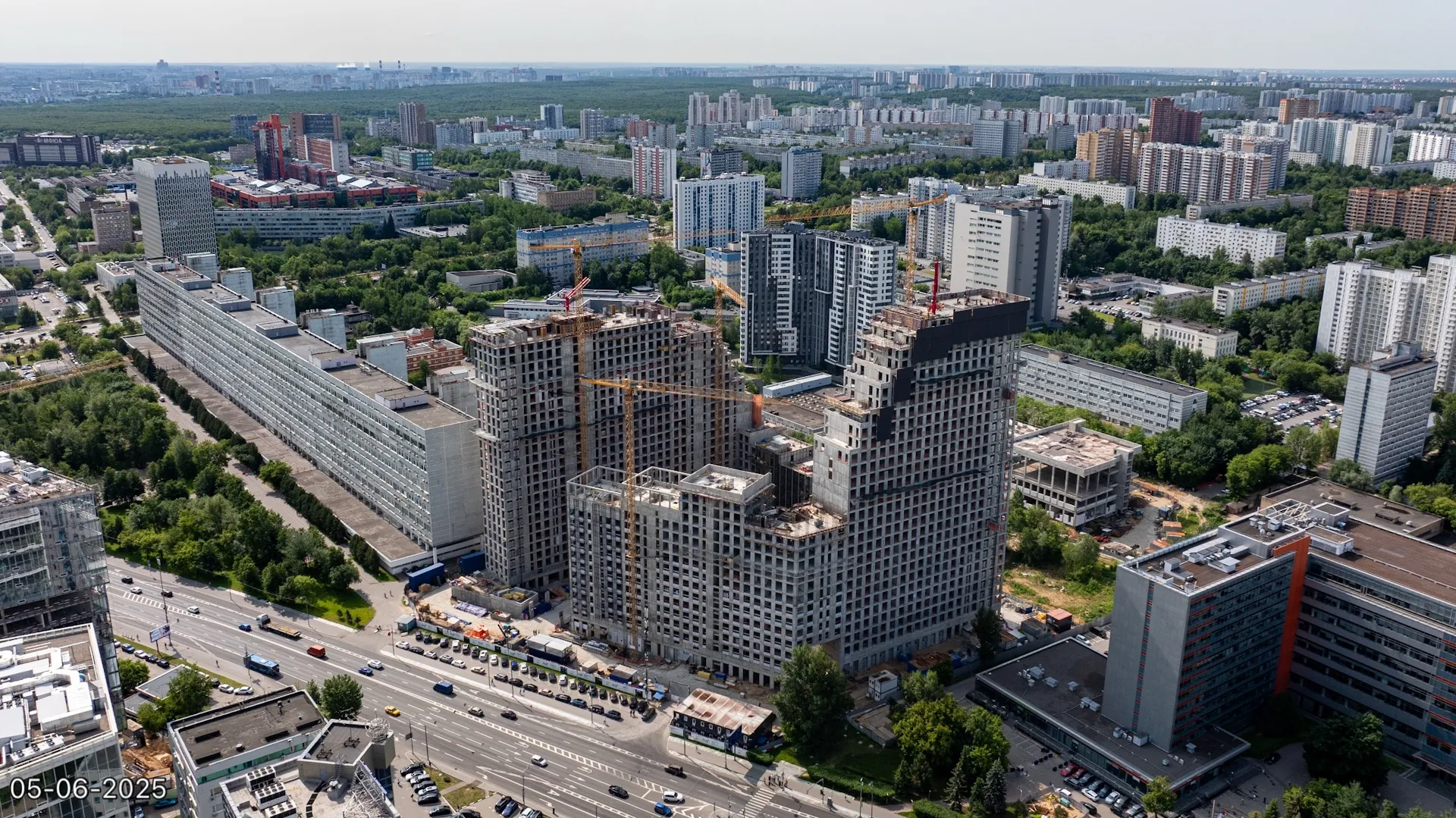 ЖК Обручева 30 ход строительства