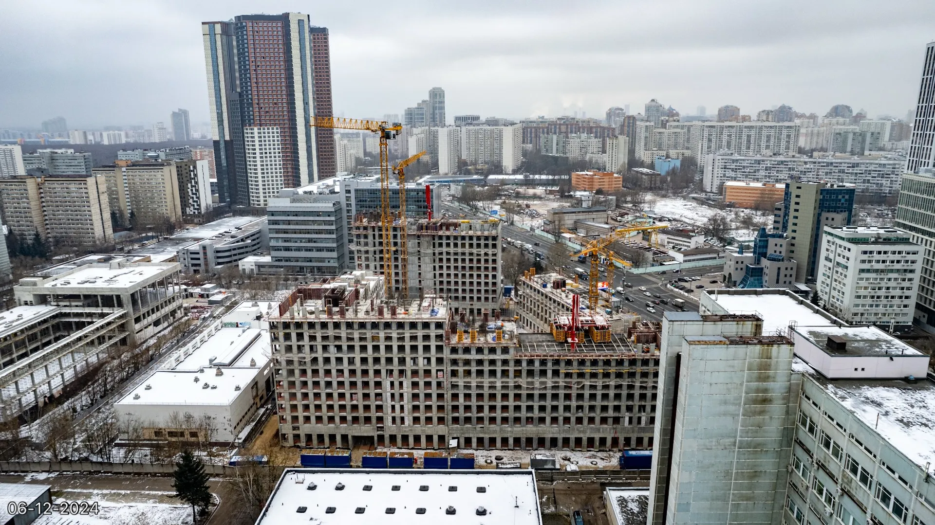 ЖК Обручева 30 ход строительства