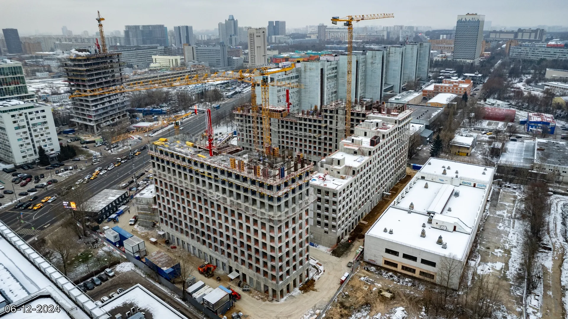 ЖК Обручева 30 ход строительства