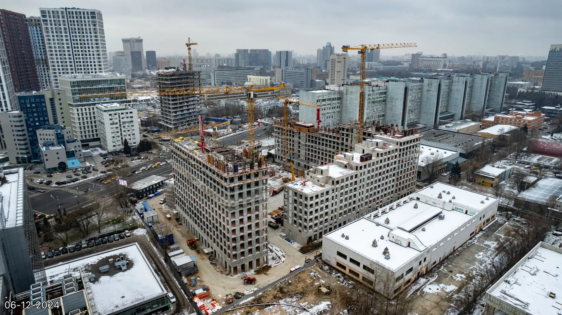 ЖК Обручева 30 ход строительства