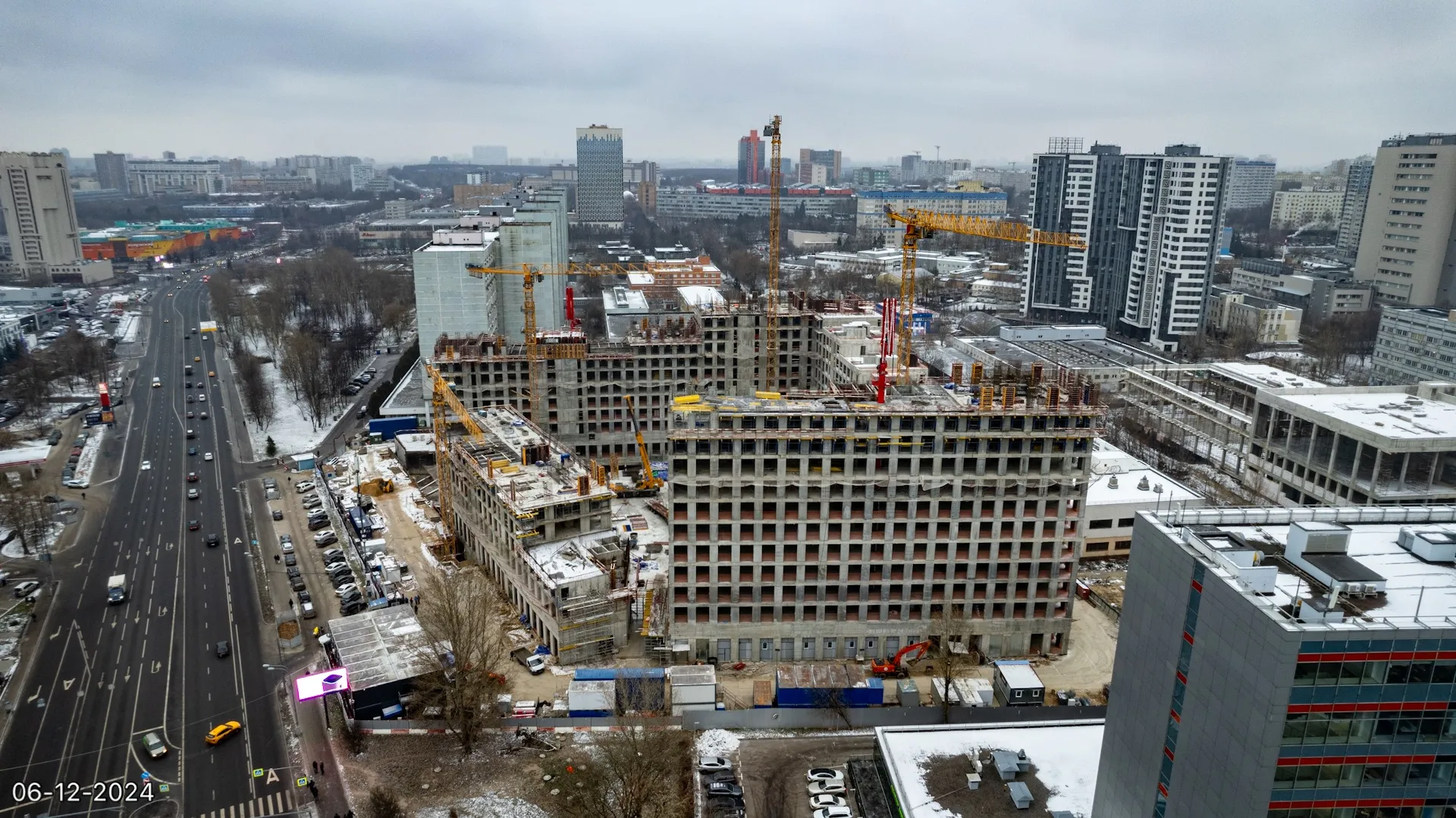 ЖК Обручева 30 ход строительства