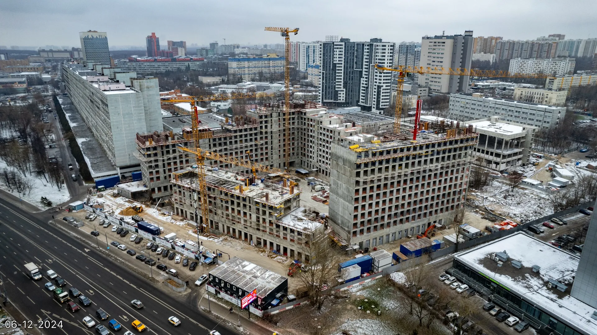 ЖК Обручева 30 ход строительства