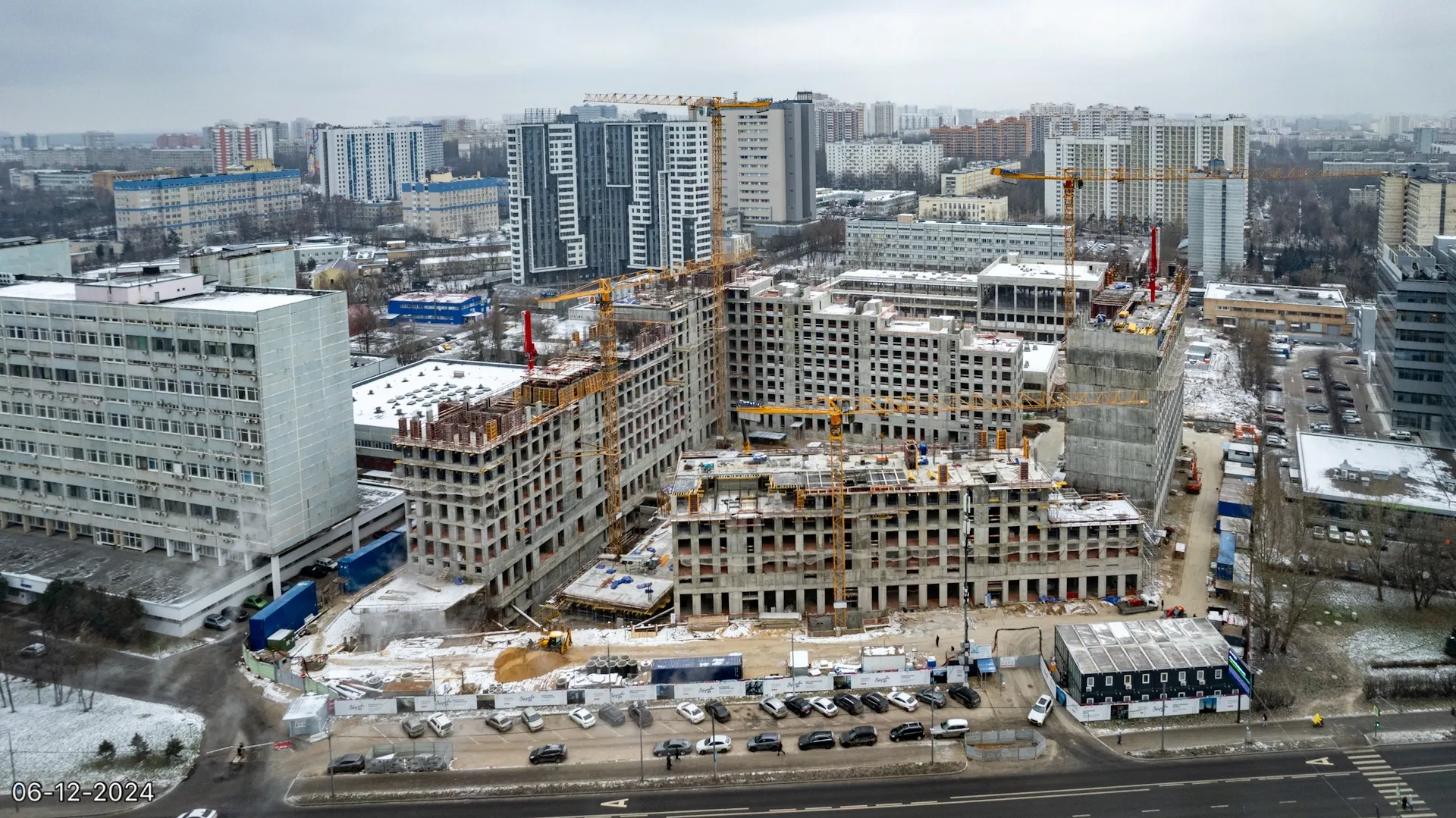 ЖК Обручева 30 ход строительства