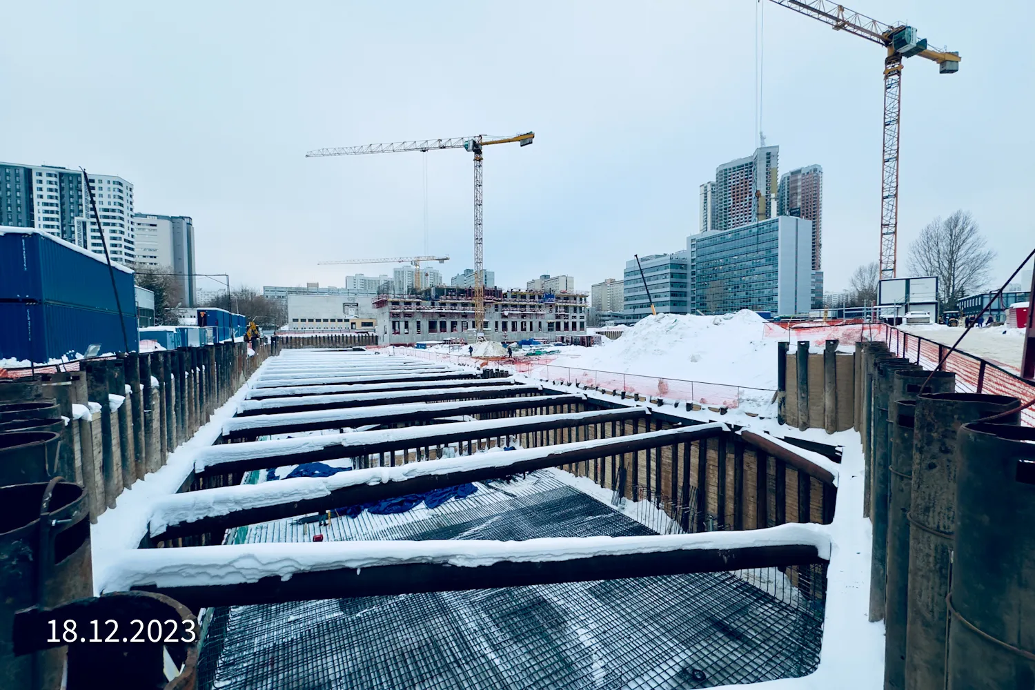 ЖК Обручева 30 ход строительства