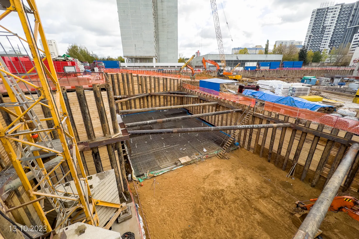 ЖК Обручева 30 ход строительства