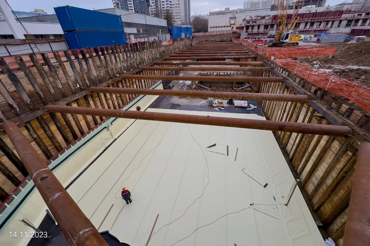 ЖК Обручева 30 ход строительства