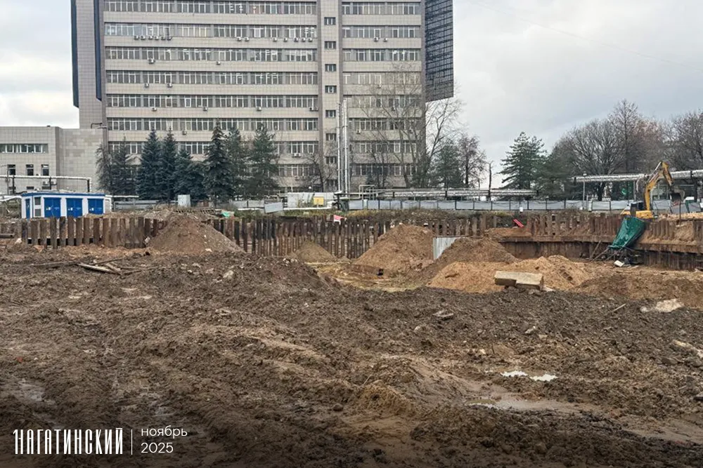 ЖК «1-й Нагатинский» ход строительства