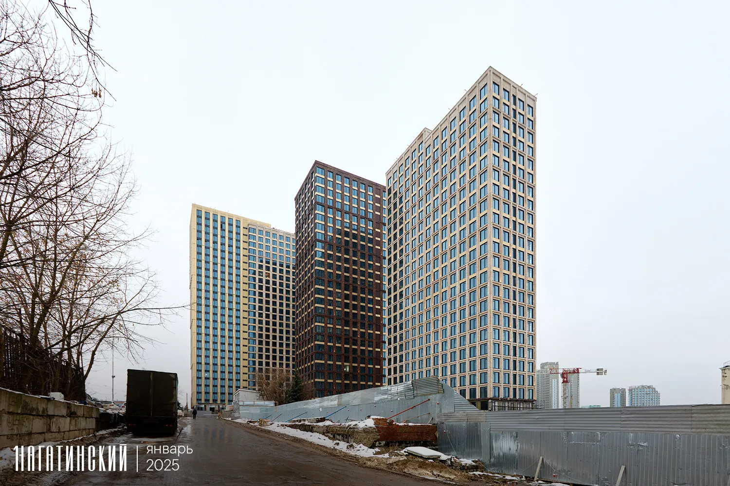 ЖК «1-й Нагатинский» ход строительства