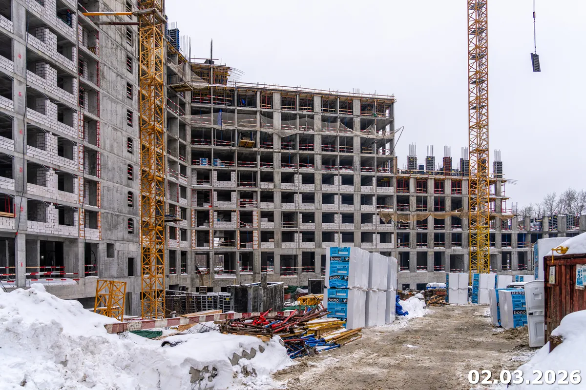 ЖК Михалковский ход строительства