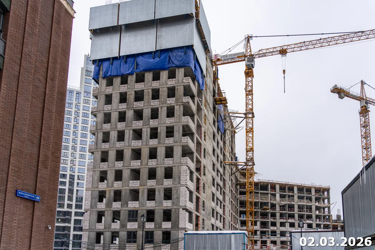 ЖК Михалковский ход строительства