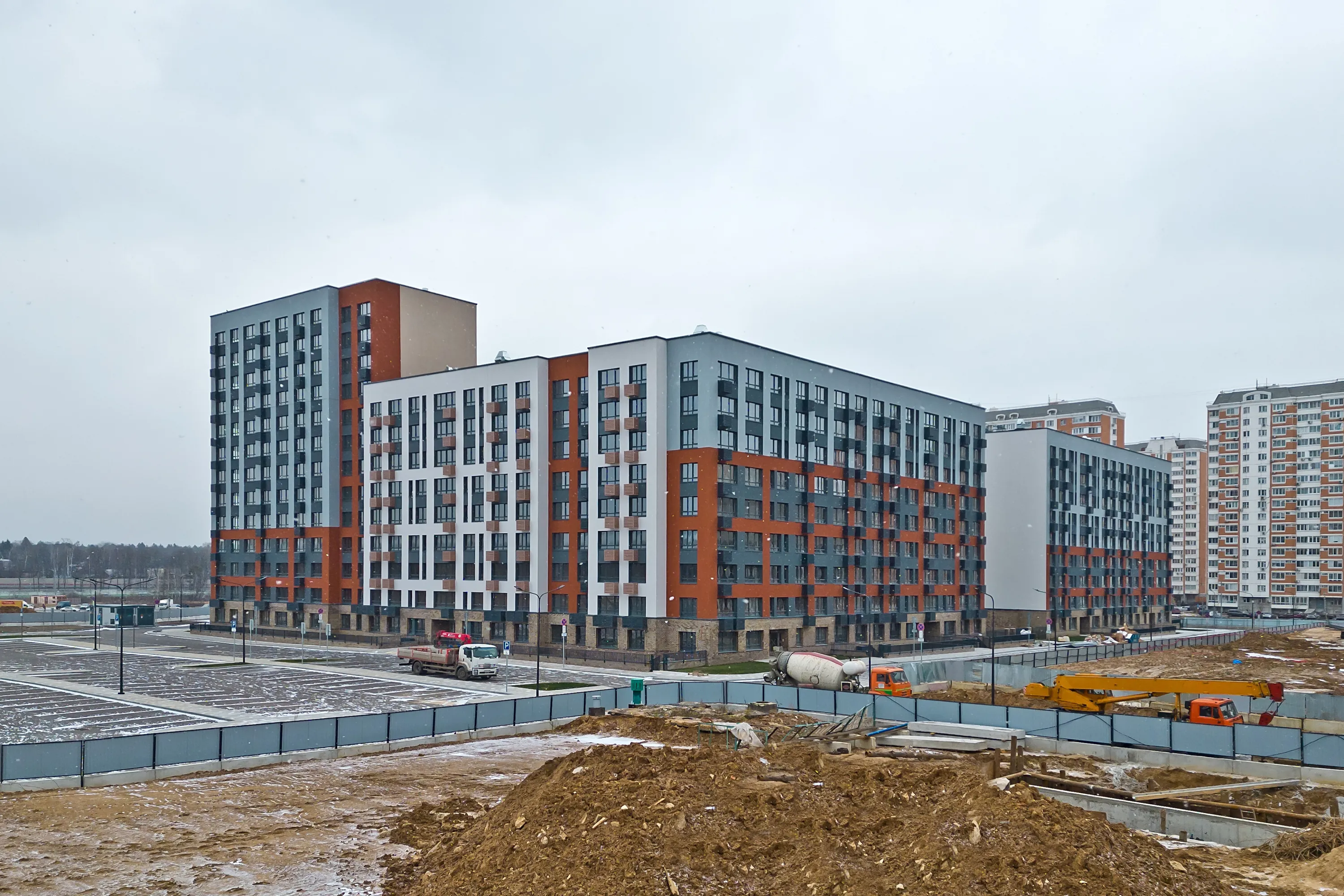 ЖК Город-парк "Переделкино Ближнее" ход строительства