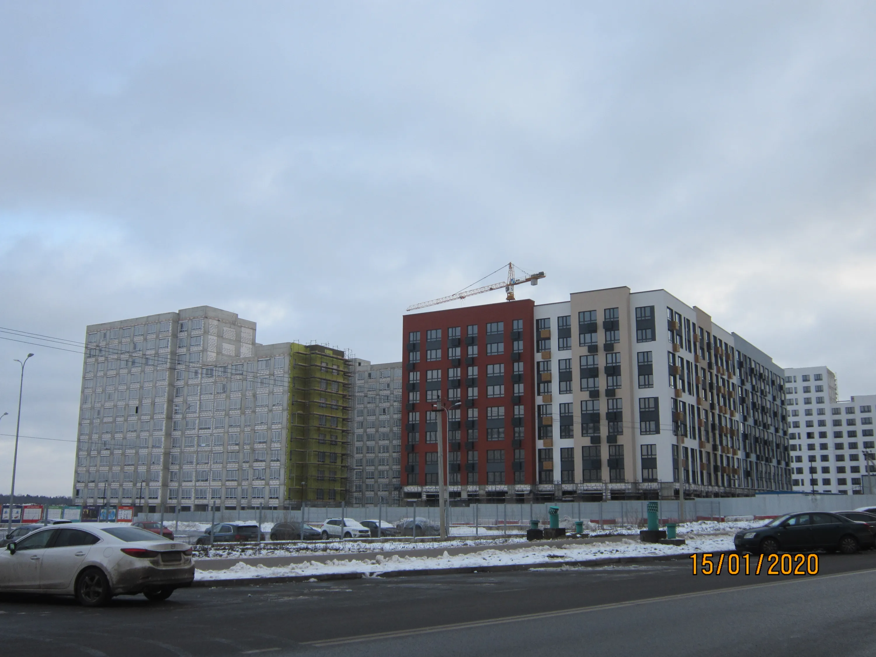 ЖК Город-парк "Переделкино Ближнее" ход строительства