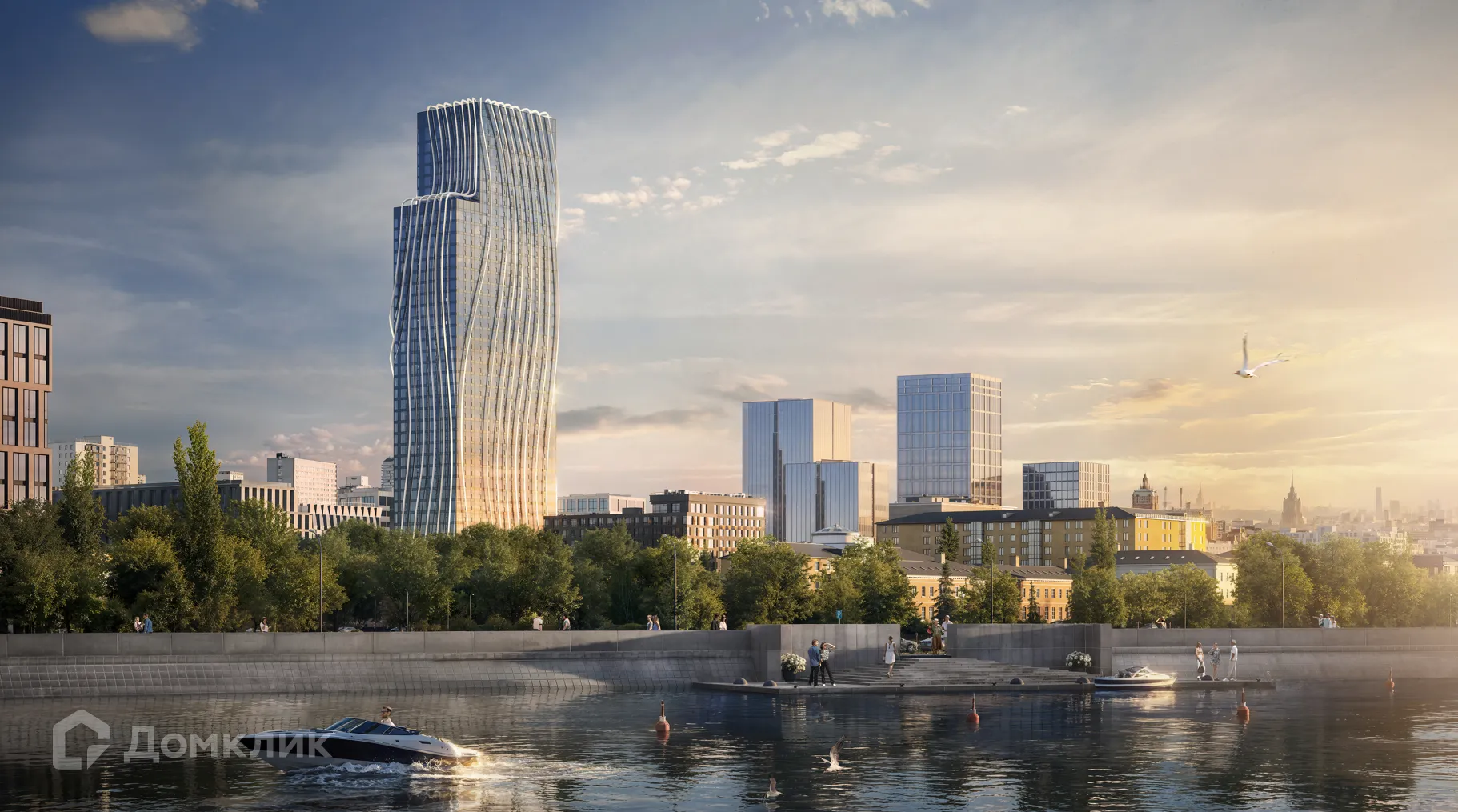 Планировка 3-комнатной квартиры 87.3 м² в ЖК Зе Лот от Аквилон, г. Москва — фото 1