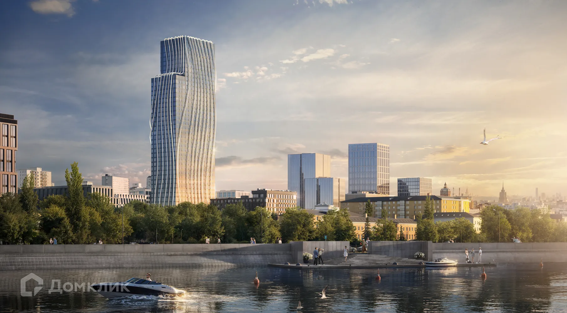 Планировка 3-комнатной квартиры 87.3 м² в ЖК Зе Лот от Аквилон, г. Москва — фото 2