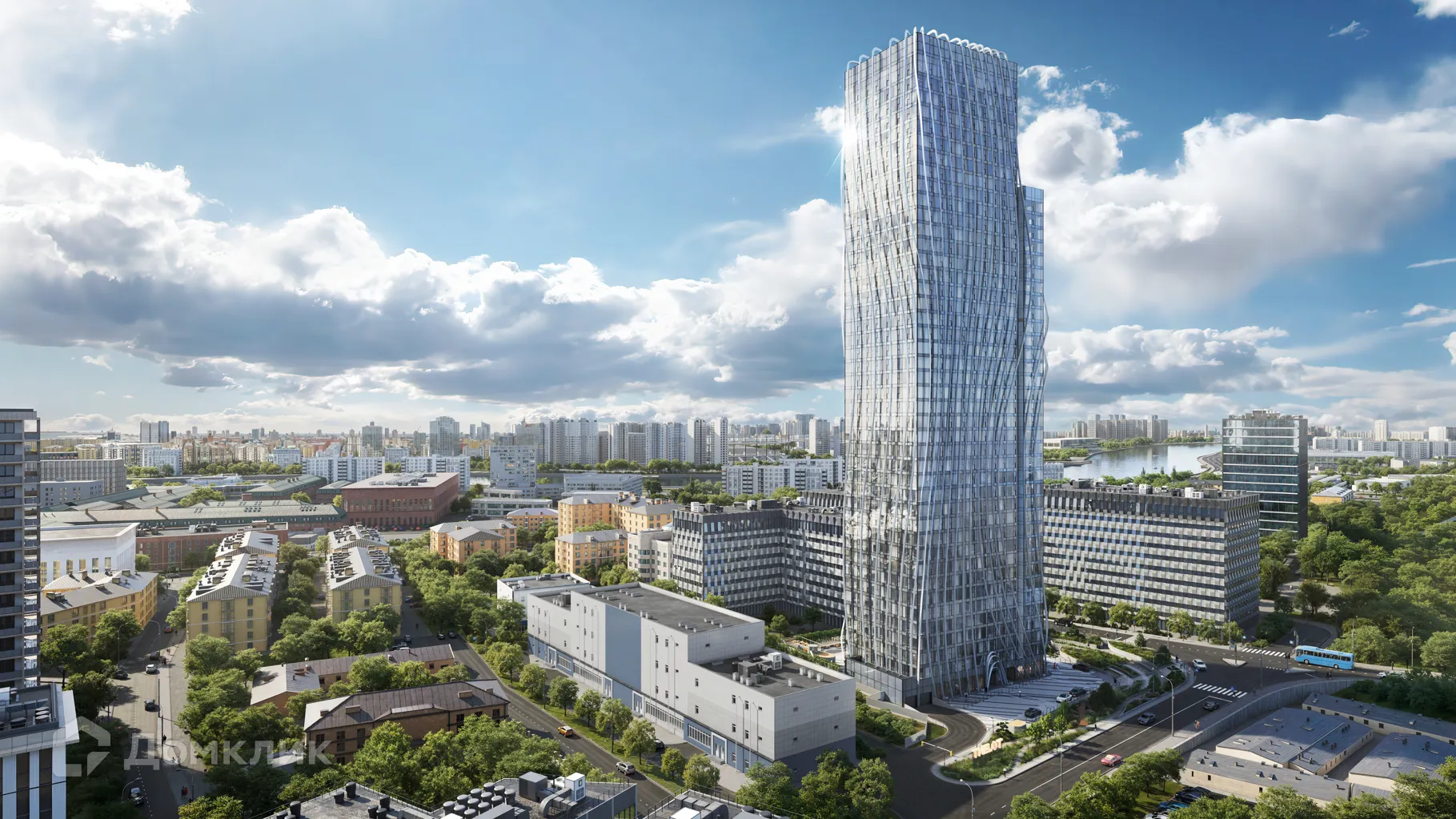 Планировка 3-комнатной квартиры 87.3 м² в ЖК Зе Лот от Аквилон, г. Москва — фото 6