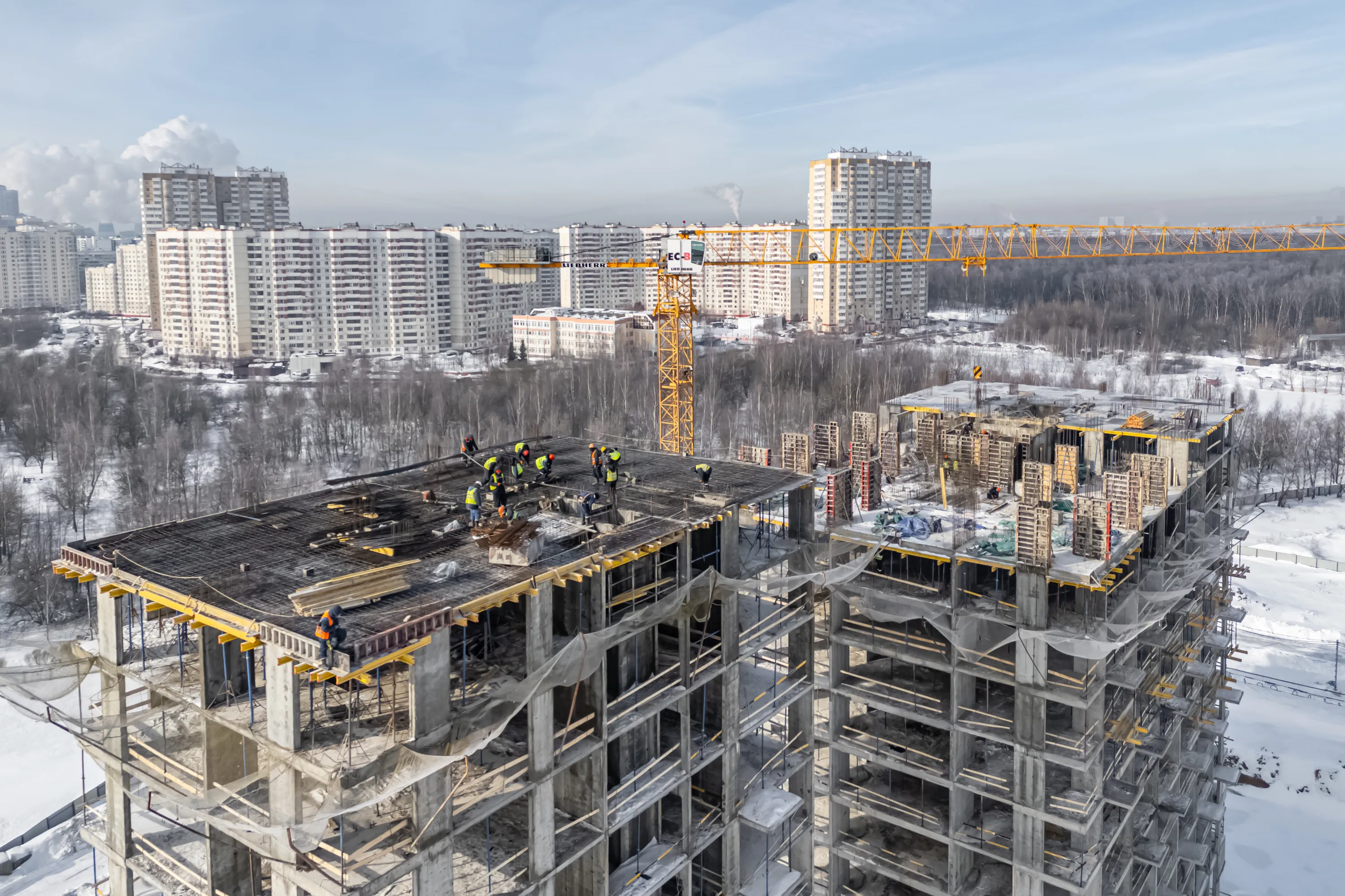 ЖК Квартал Герцена ход строительства