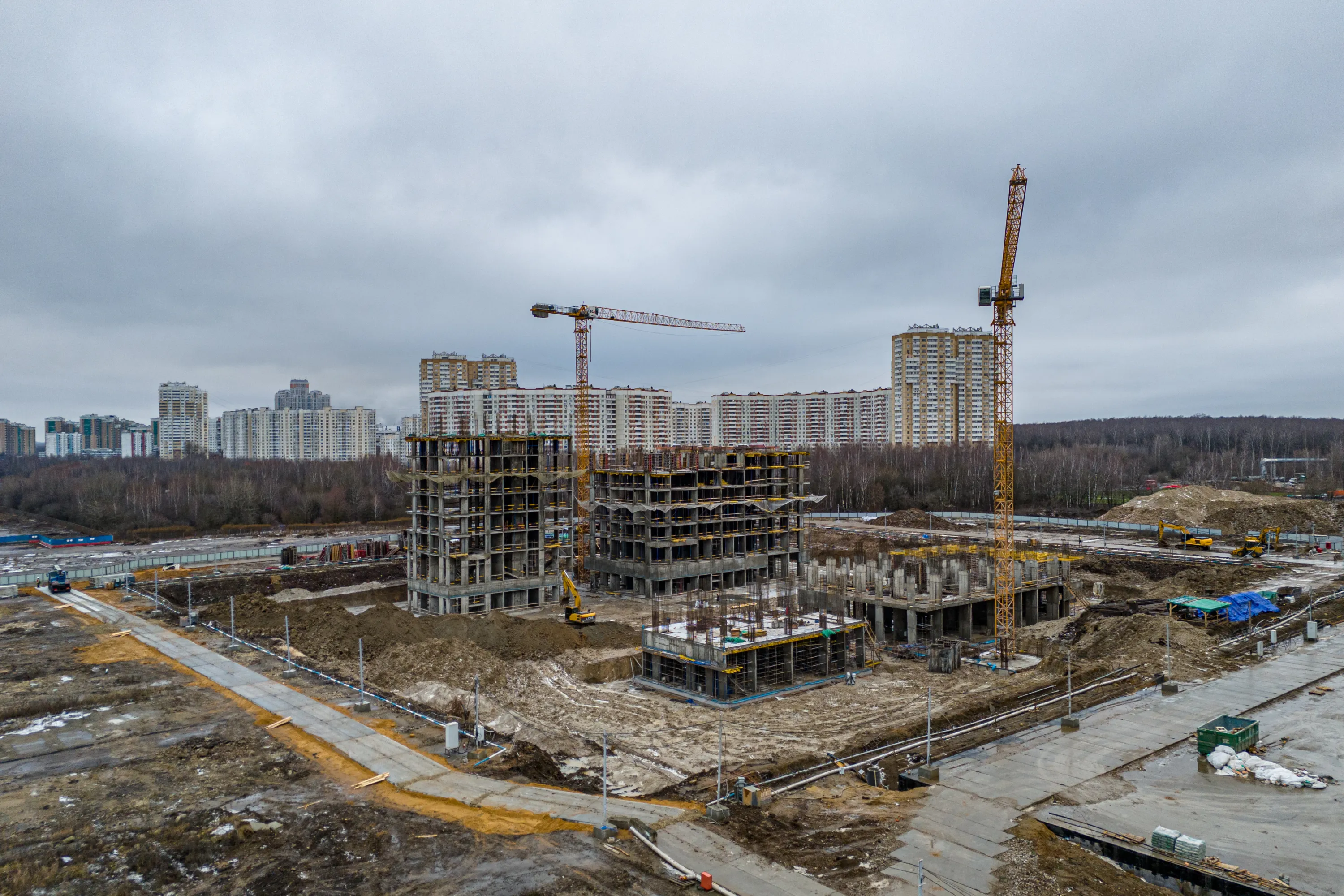 ЖК Квартал Герцена ход строительства