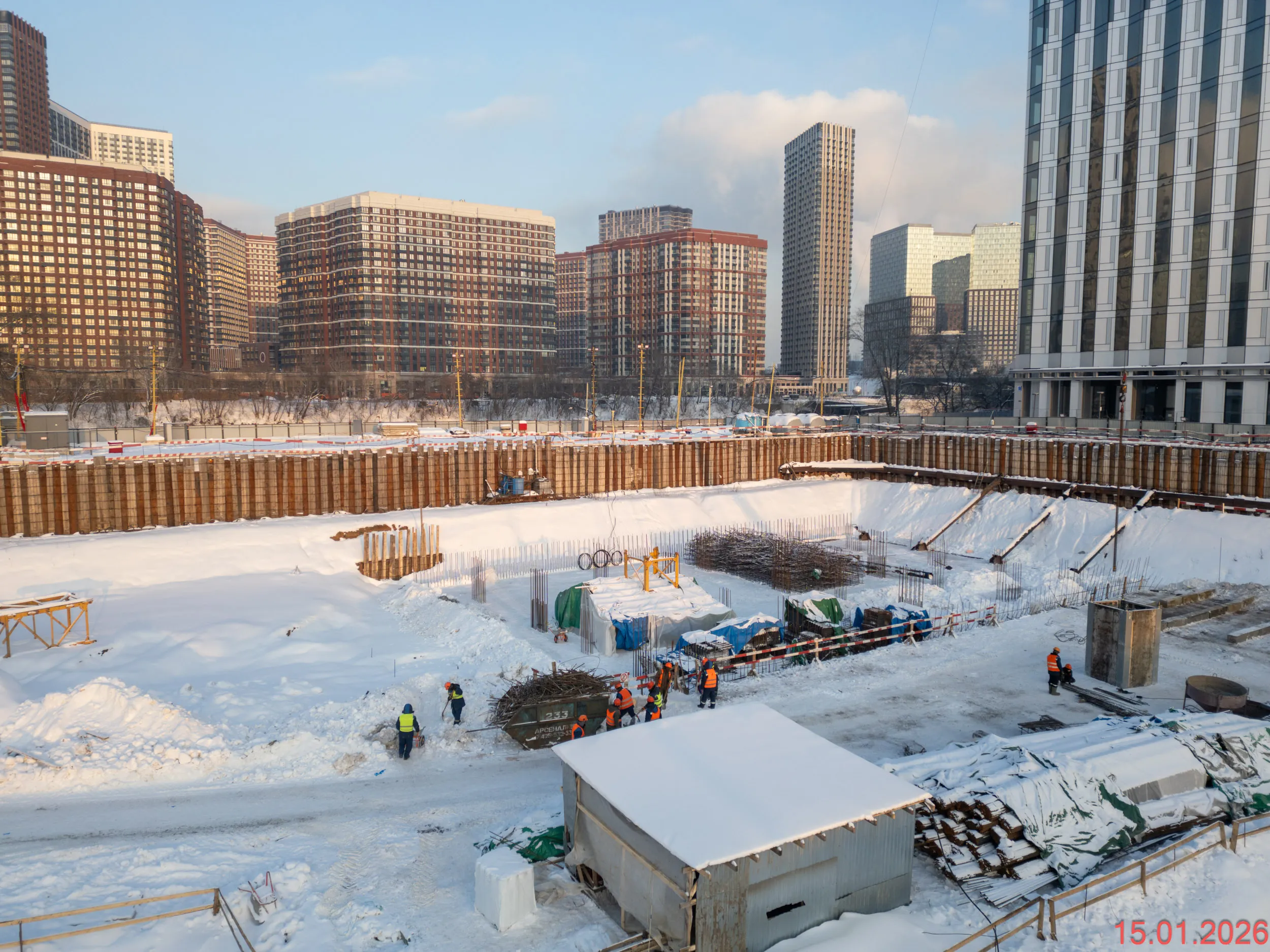 ЖК Береговой-2 ход строительства