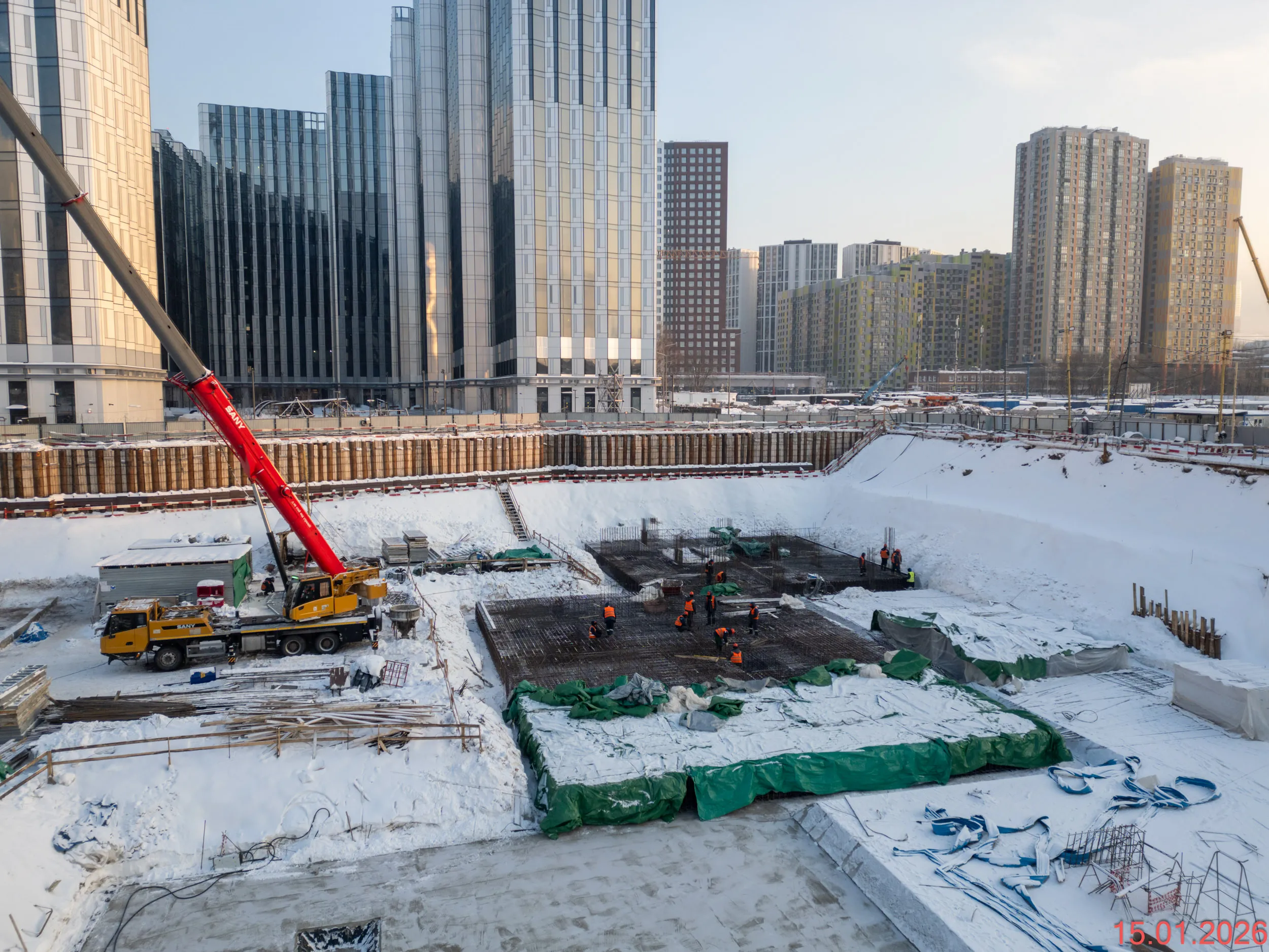 ЖК Береговой-2 ход строительства