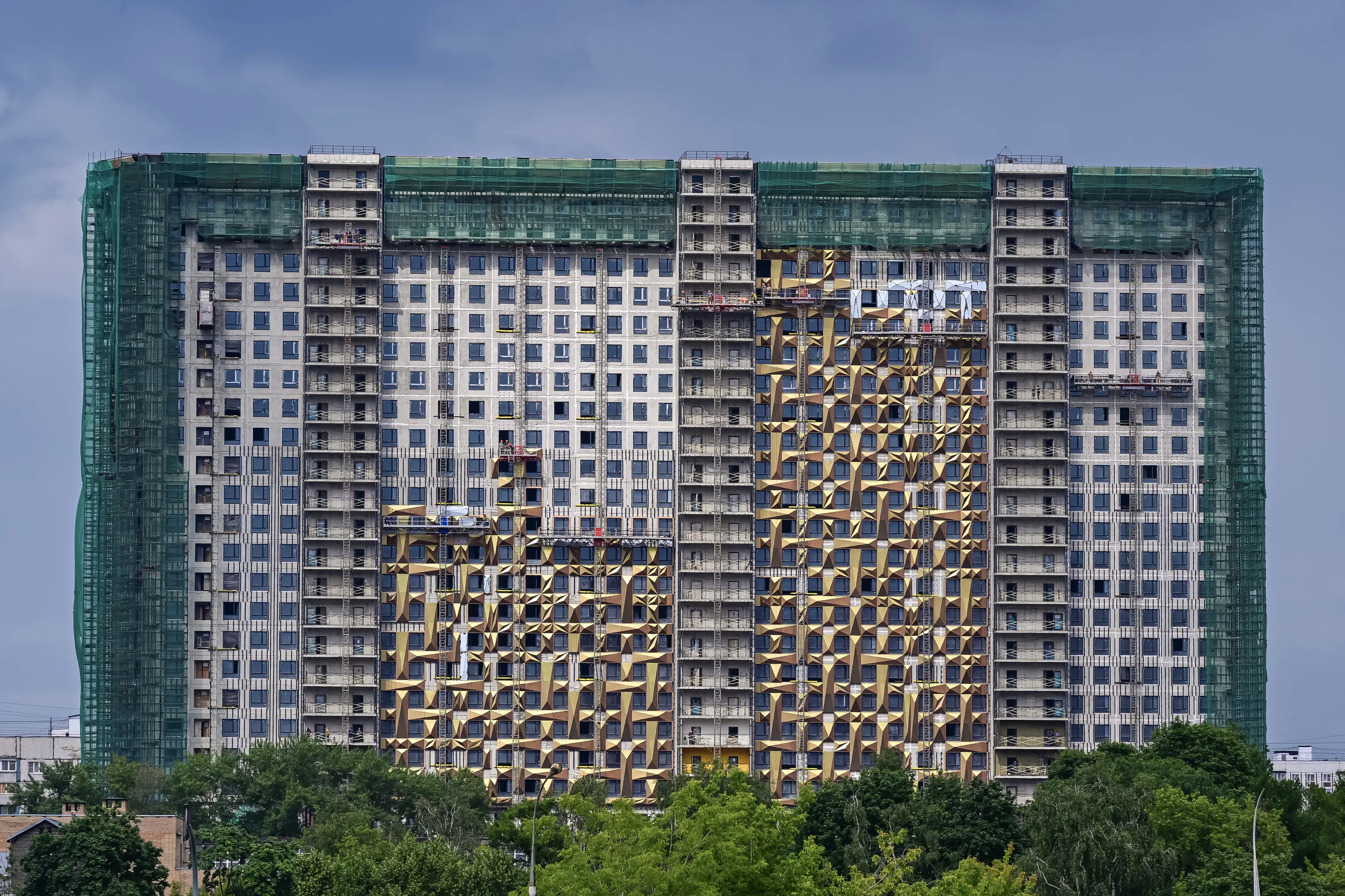 ЖК Дом MALEVICH ход строительства