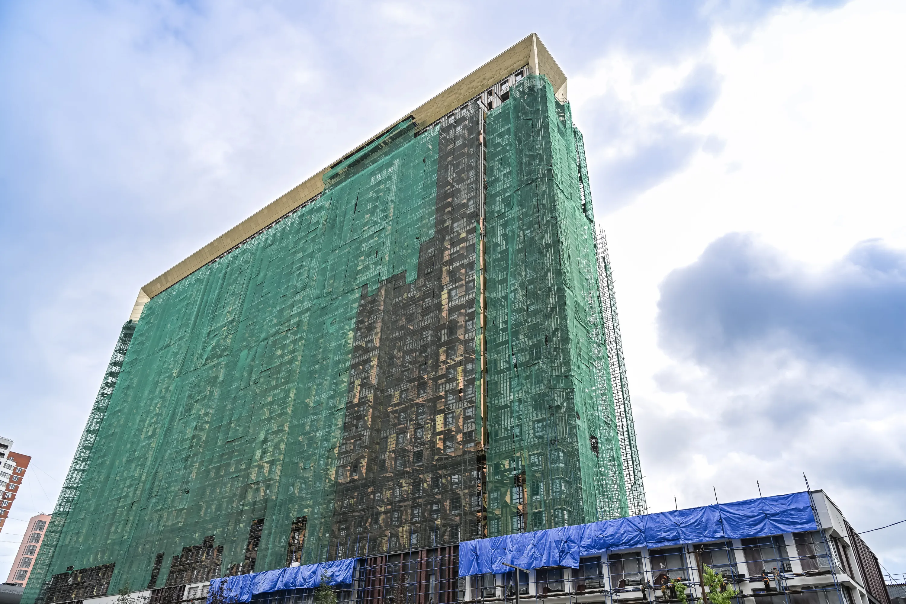 ЖК Дом MALEVICH ход строительства