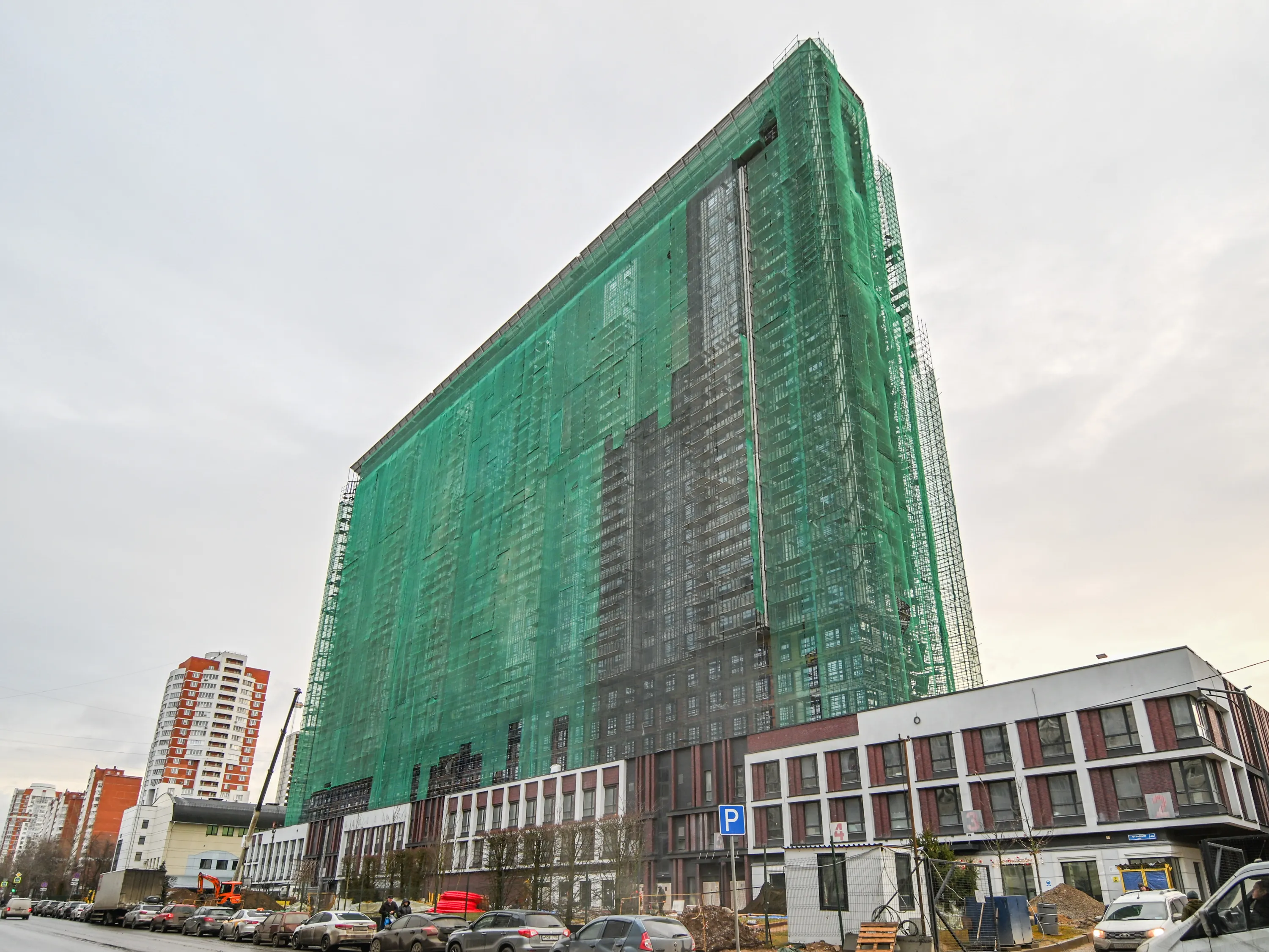 ЖК Дом MALEVICH ход строительства