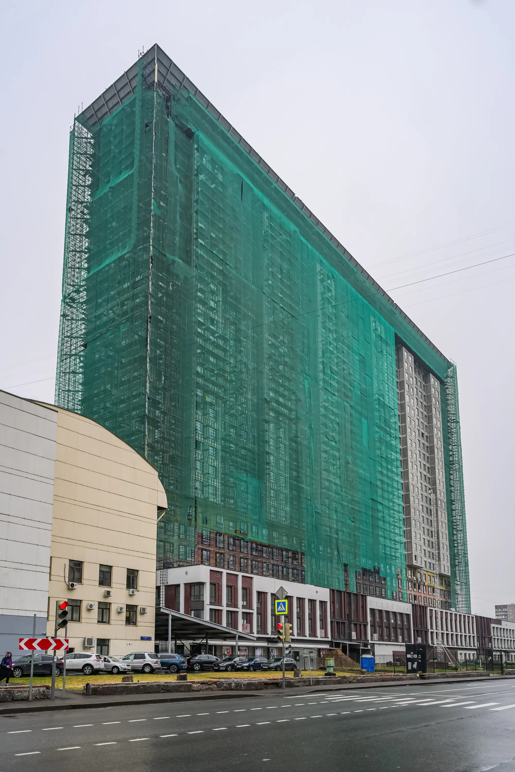 ЖК Дом MALEVICH ход строительства