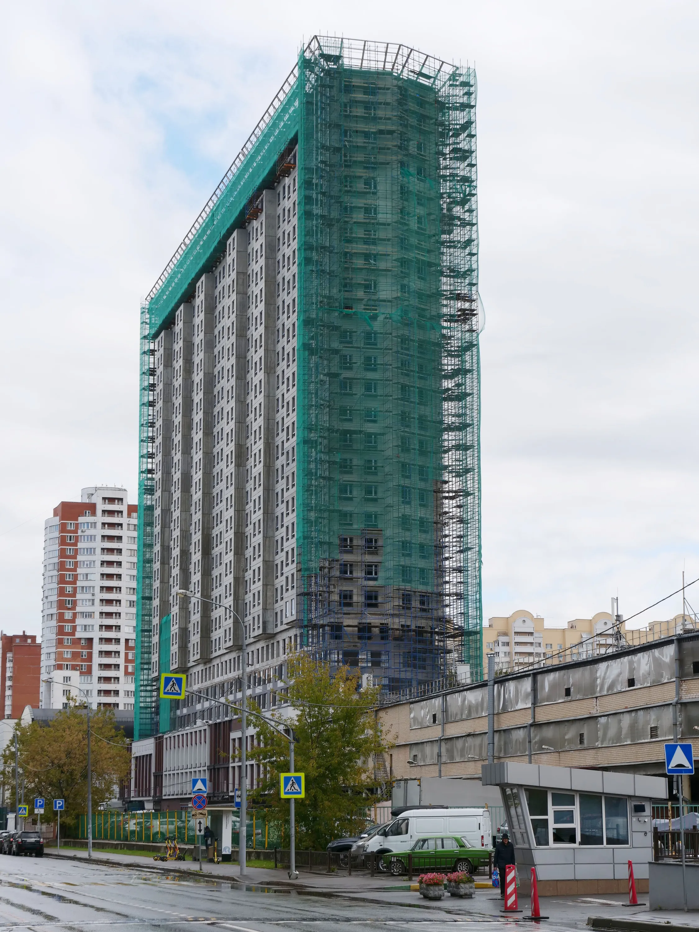 ЖК Дом MALEVICH ход строительства