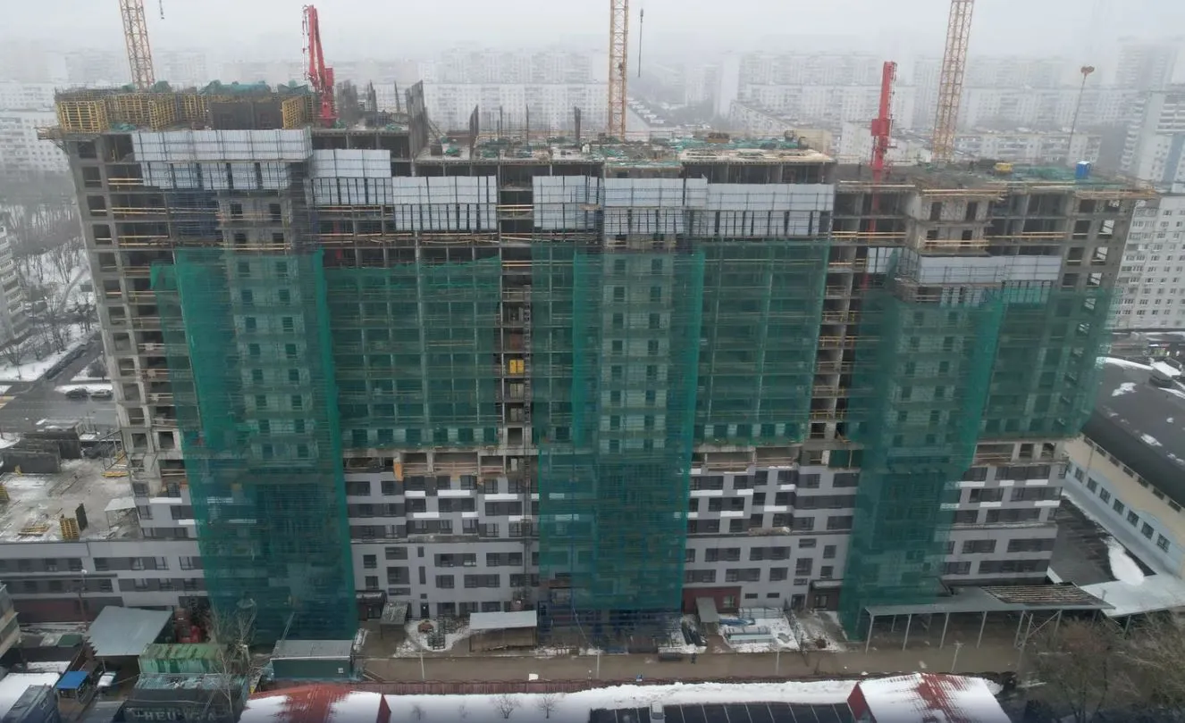 ЖК Дом MALEVICH ход строительства