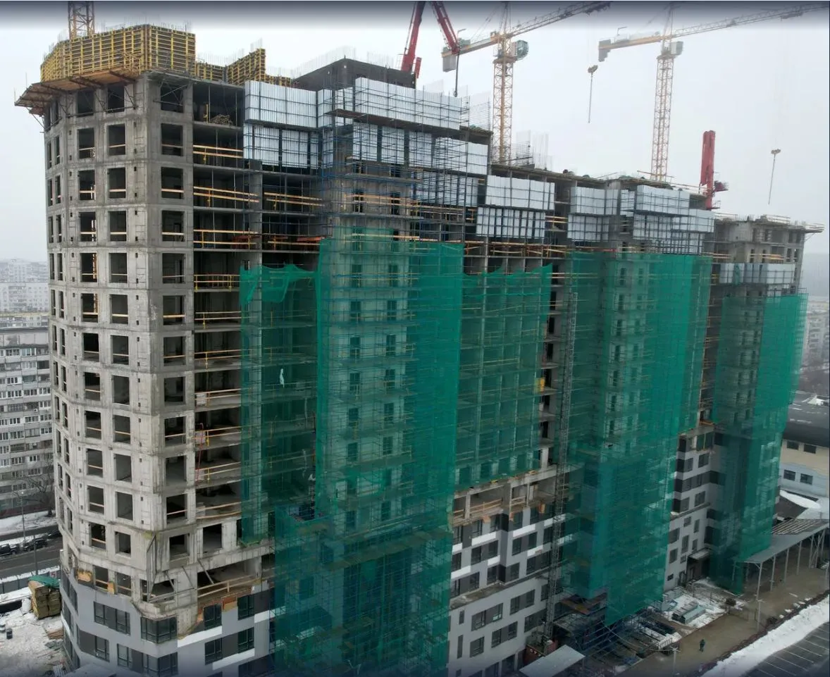 ЖК Дом MALEVICH ход строительства