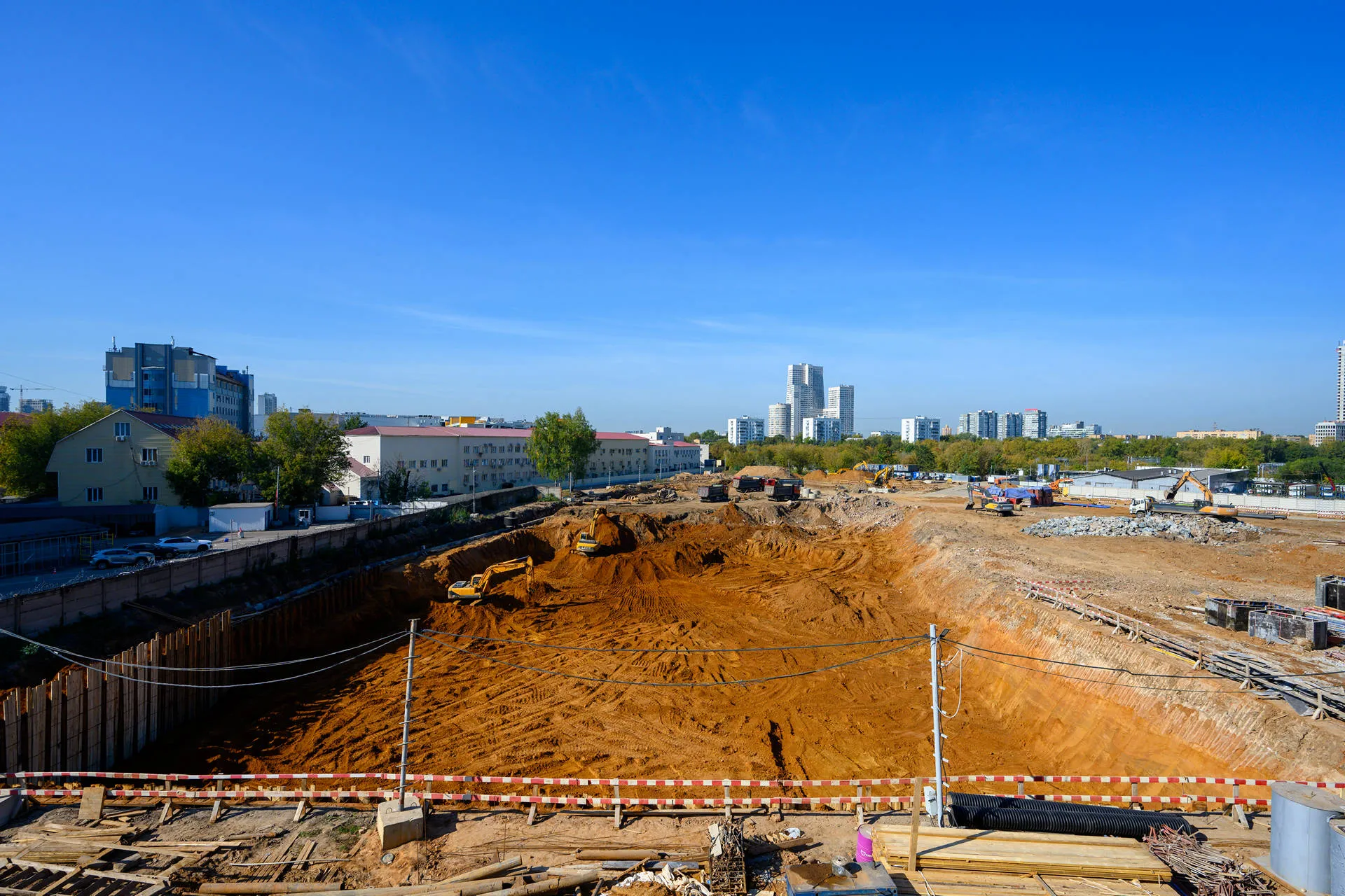 Левел Войковская ход строительства