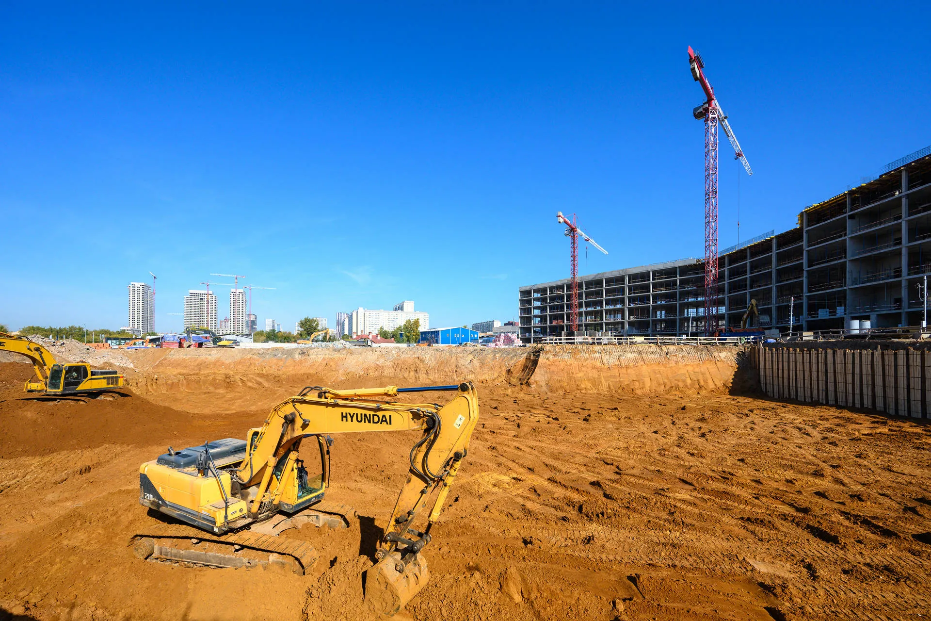 Левел Войковская ход строительства