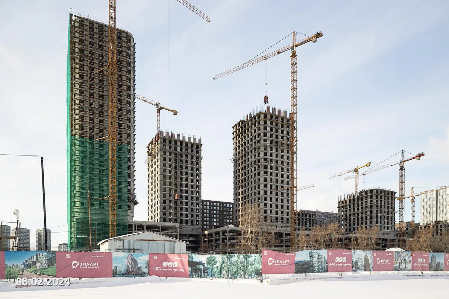 ЖК "Зиларт" ход строительства