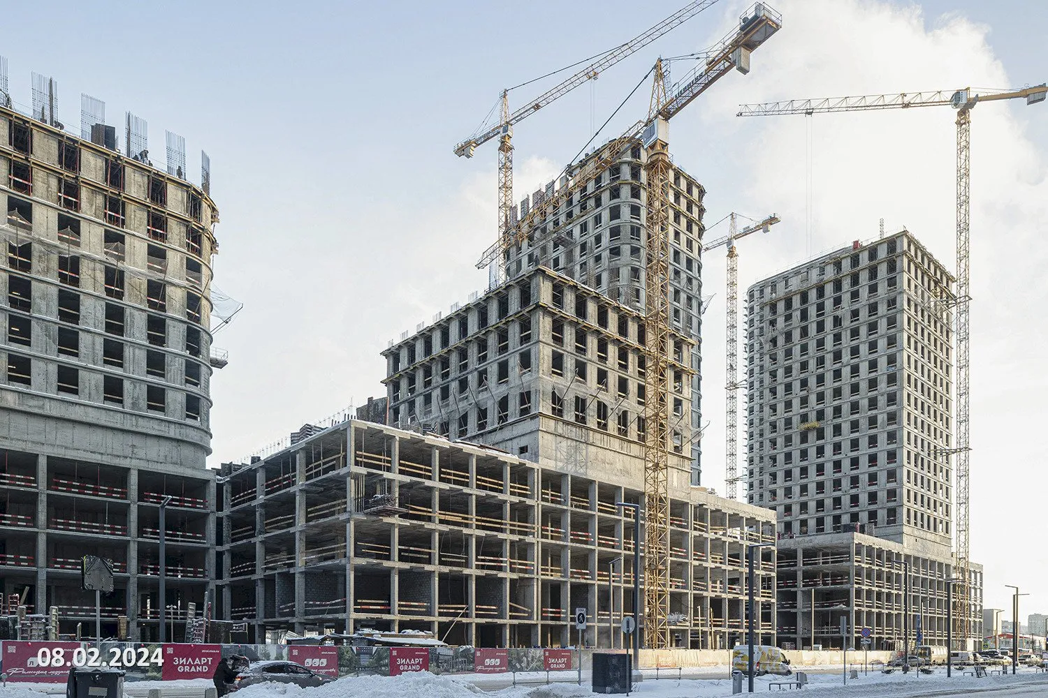 ЖК "Зиларт" ход строительства