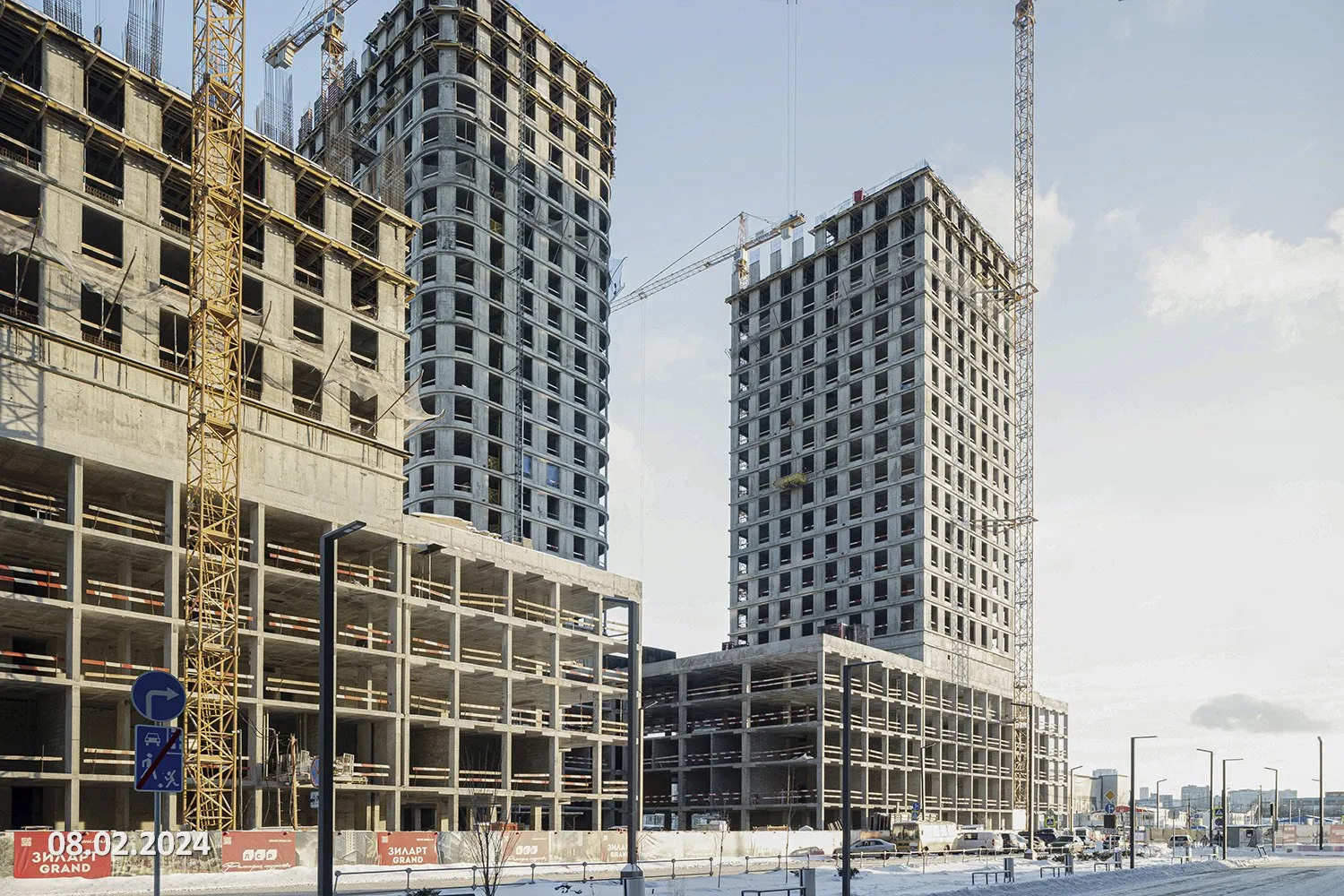 ЖК "Зиларт" ход строительства