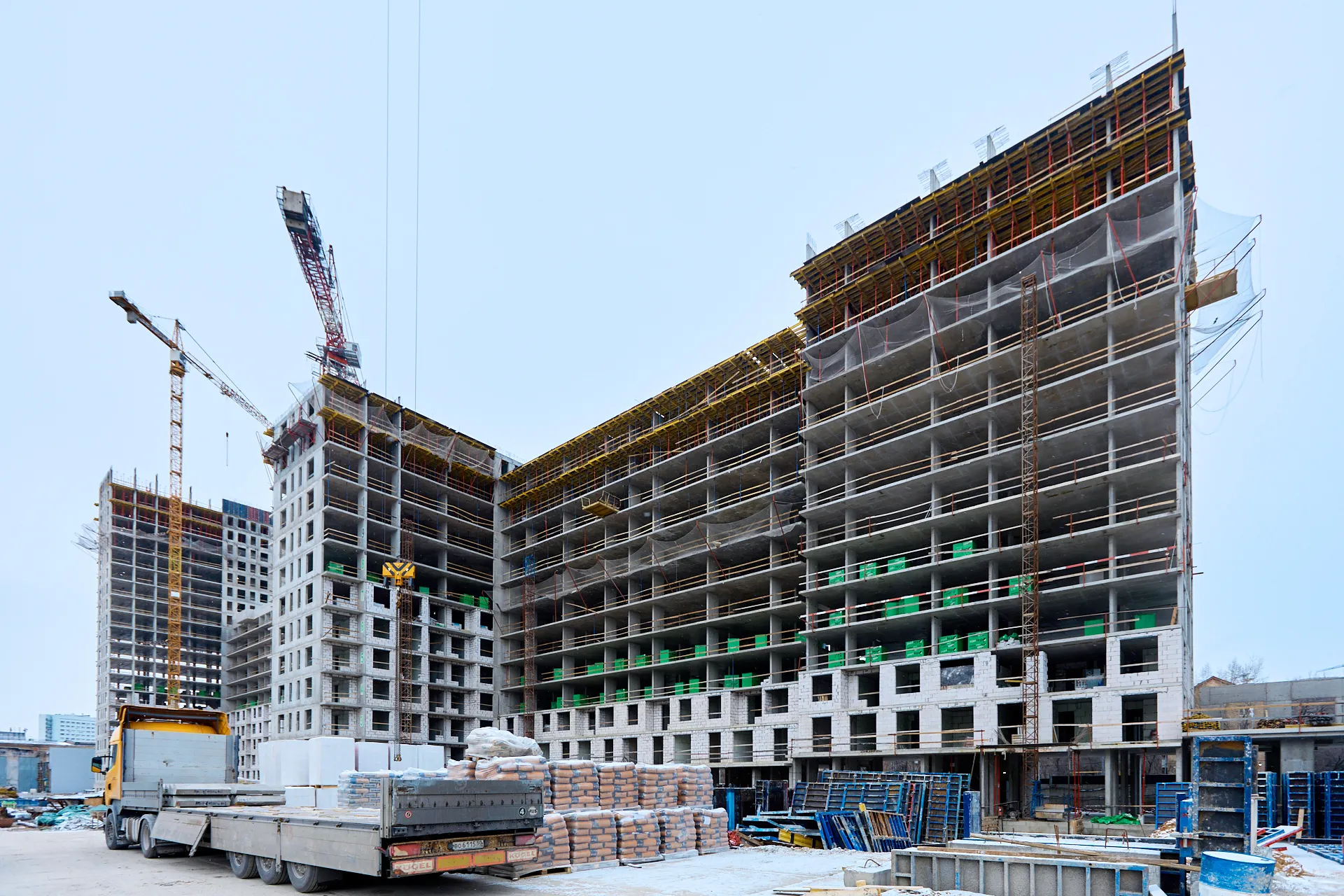 ЖК "Аквилон Beside 2.0 (Аквилон Бисайд 2.0)" ход строительства