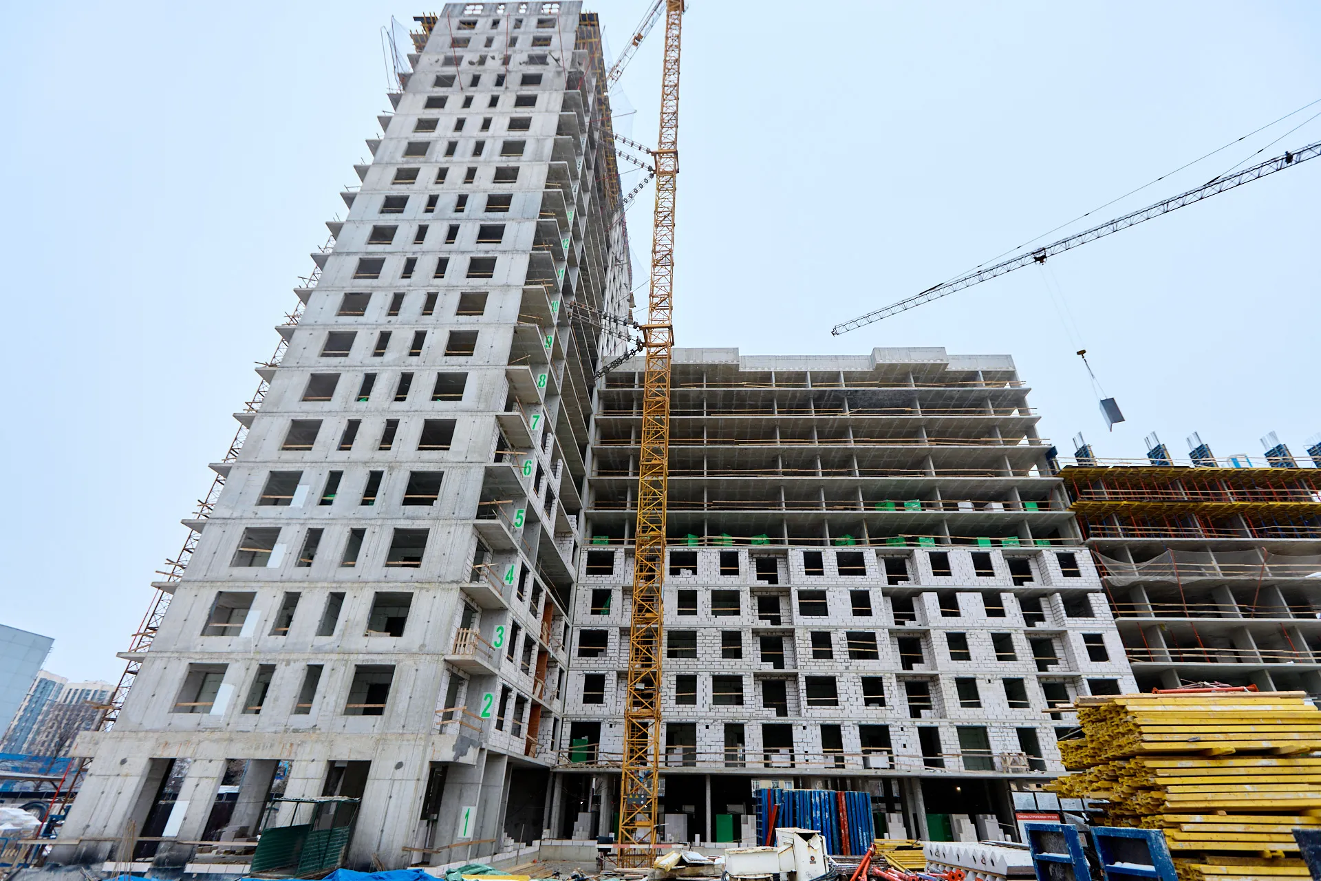 ЖК "Аквилон Beside 2.0 (Аквилон Бисайд 2.0)" ход строительства