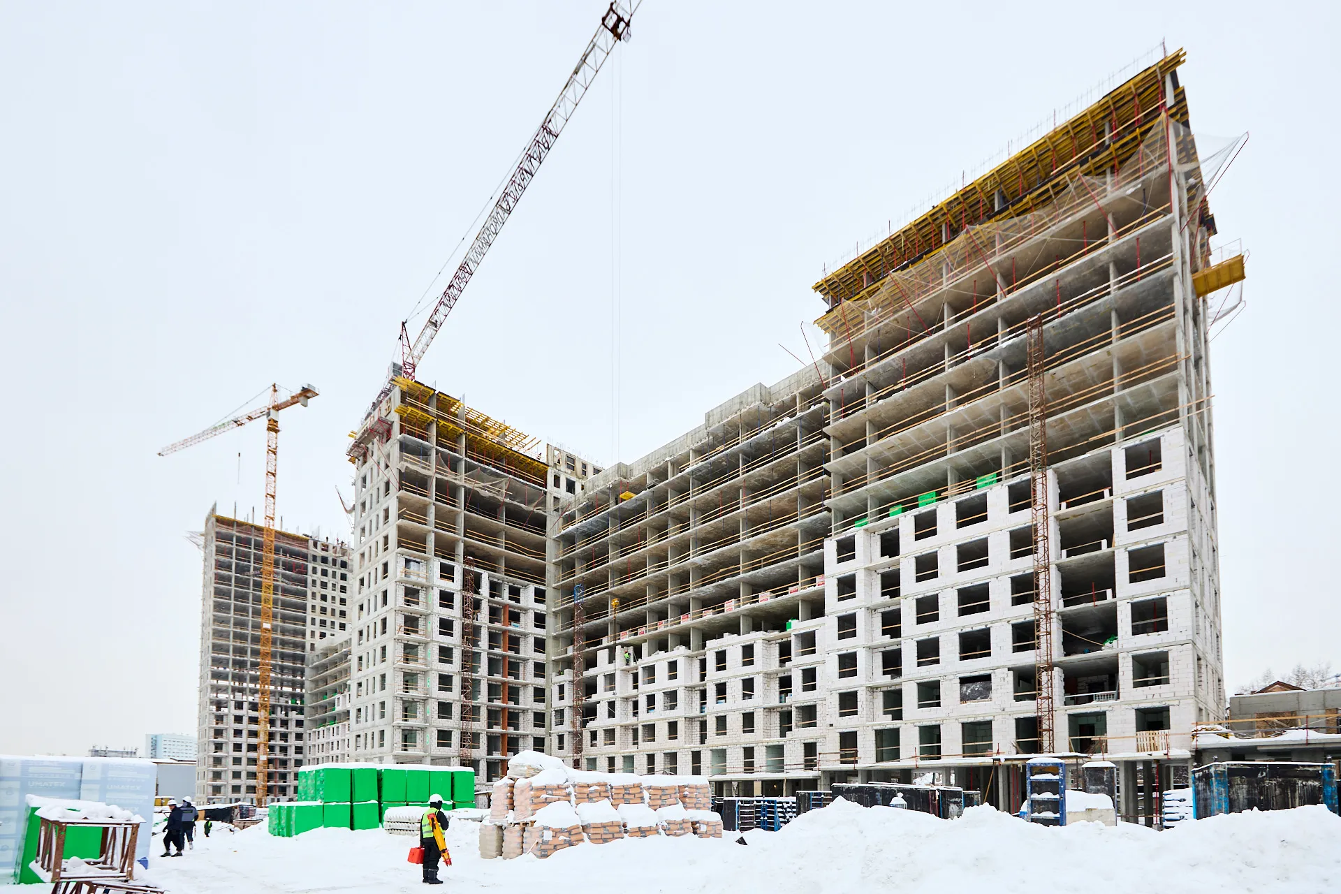 ЖК "Аквилон Beside 2.0 (Аквилон Бисайд 2.0)" ход строительства