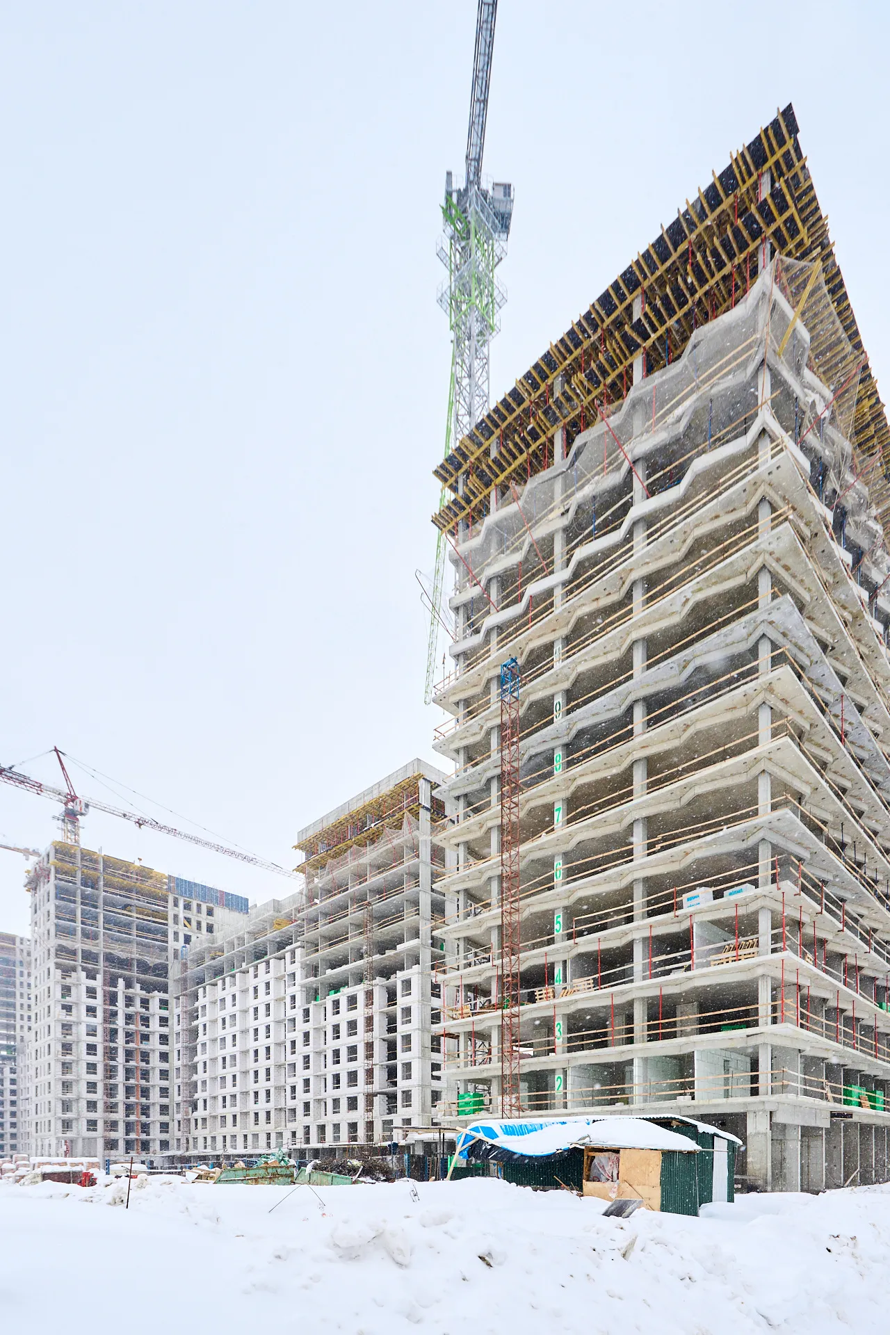 ЖК "Аквилон Beside 2.0 (Аквилон Бисайд 2.0)" ход строительства