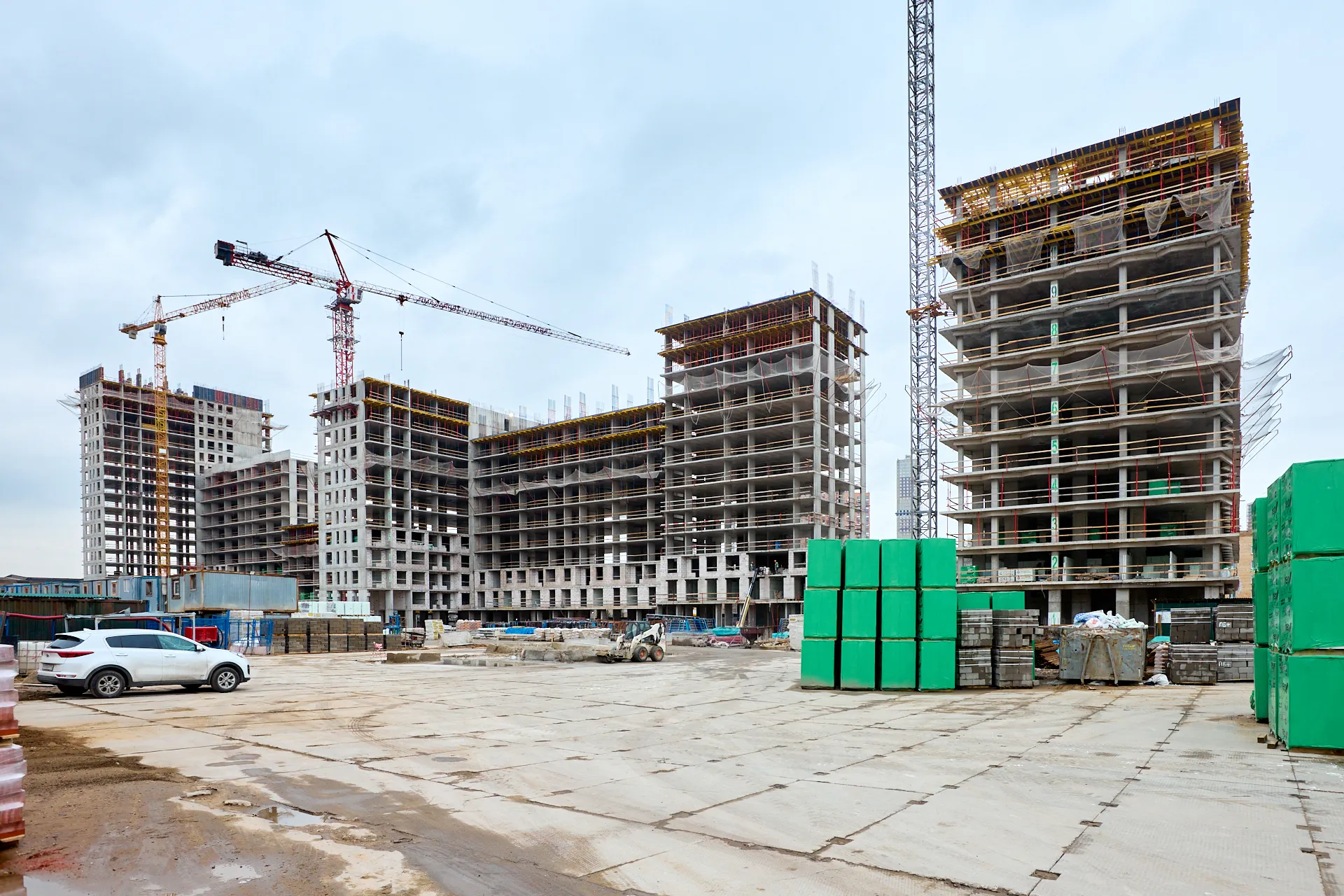 ЖК "Аквилон Beside 2.0 (Аквилон Бисайд 2.0)" ход строительства