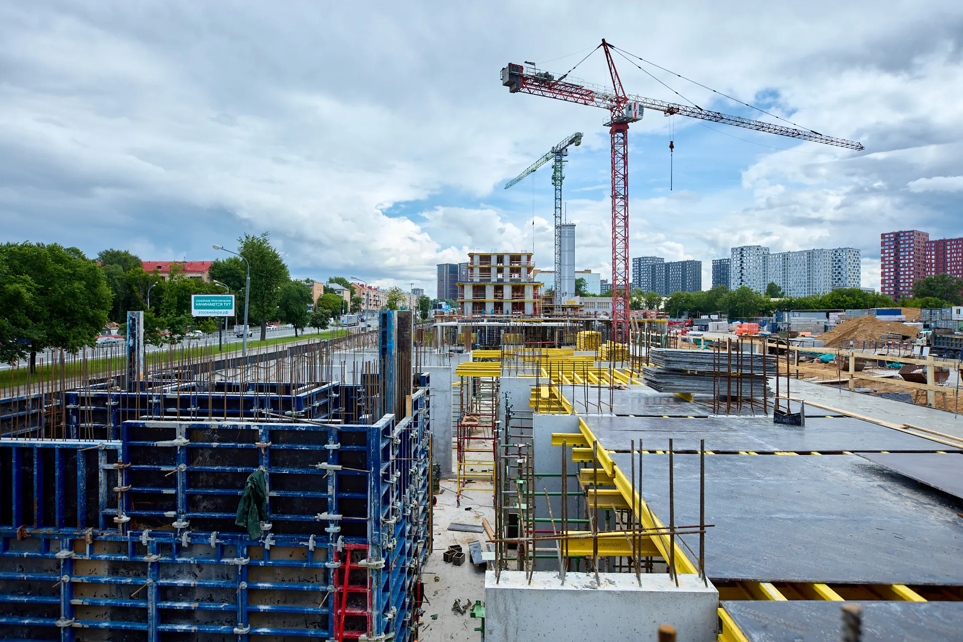 ЖК "Аквилон Beside 2.0 (Аквилон Бисайд 2.0)" ход строительства