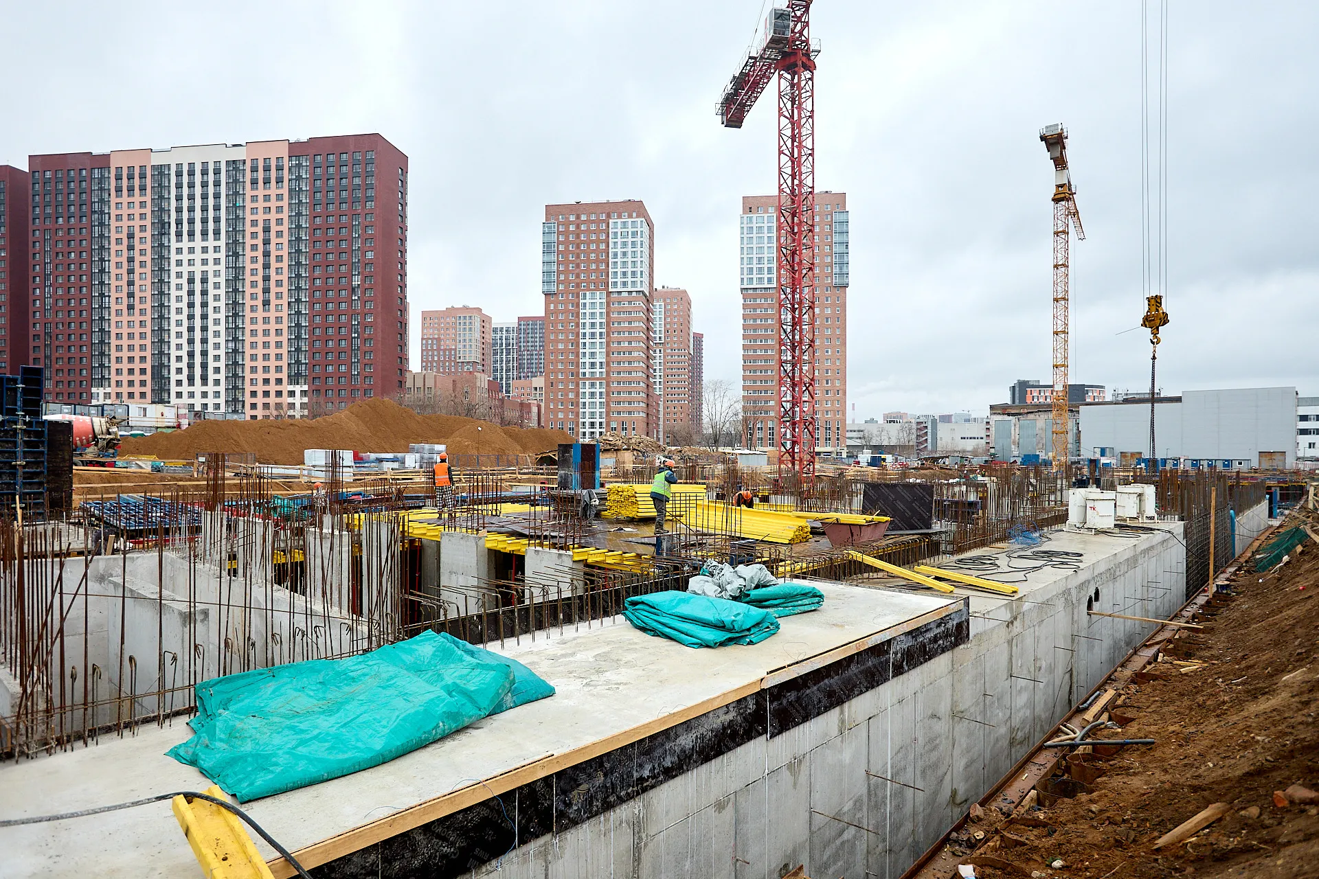 ЖК "Аквилон Beside 2.0 (Аквилон Бисайд 2.0)" ход строительства