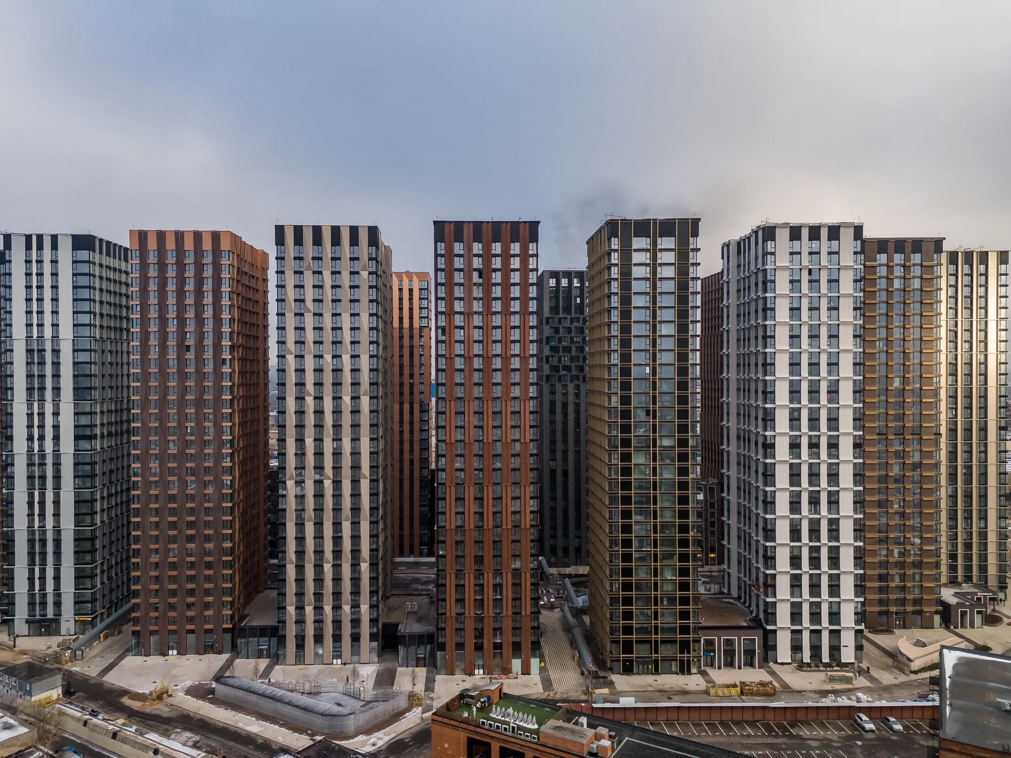 ЖК Метрополия ход строительства