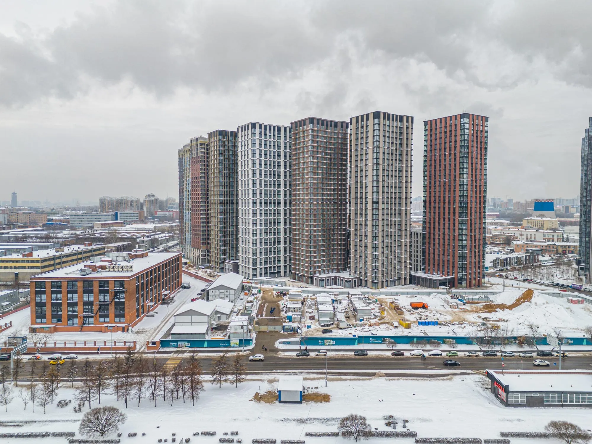 ЖК Метрополия ход строительства