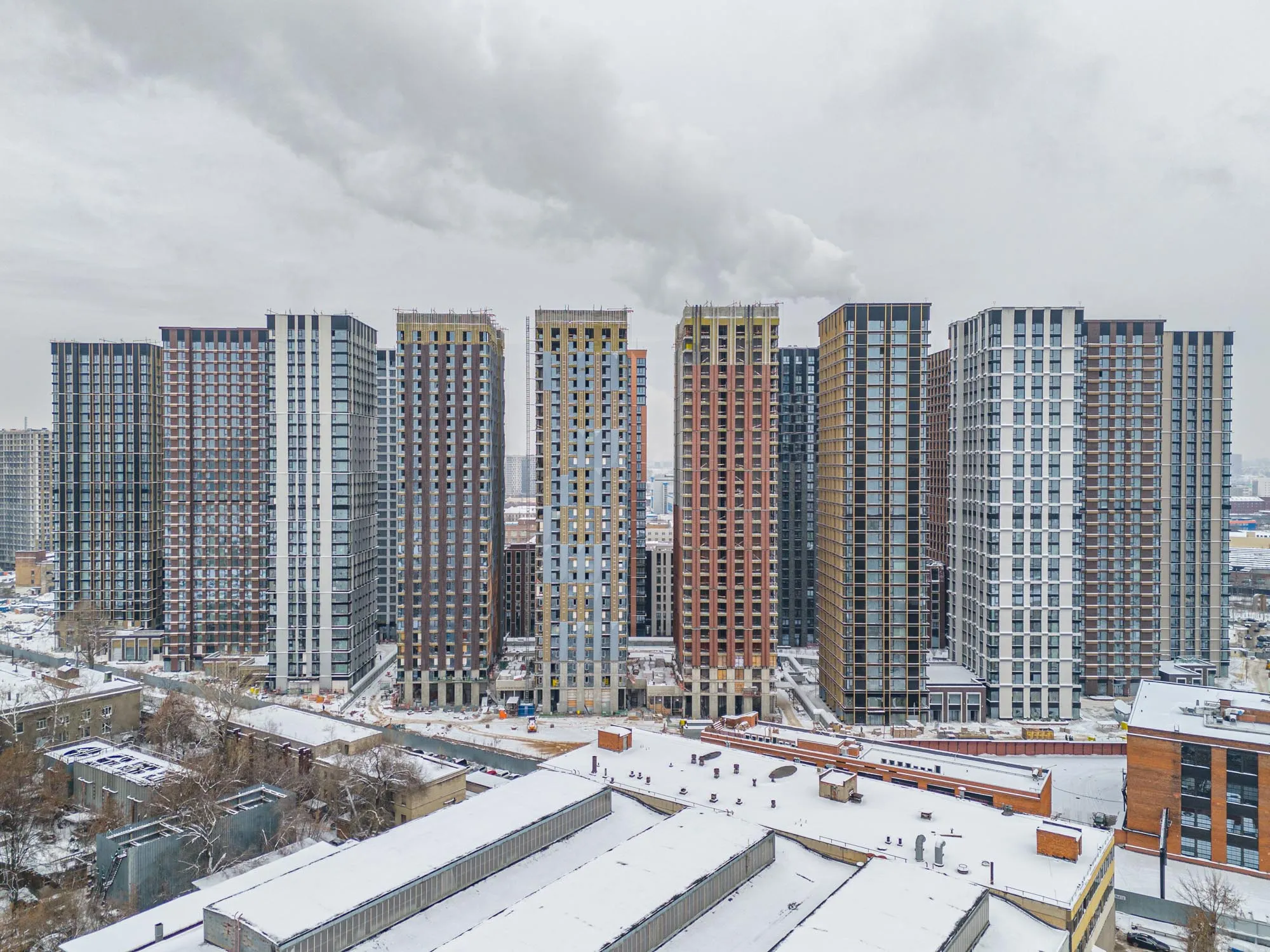 ЖК Метрополия ход строительства