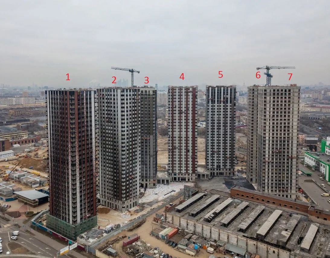 ЖК Метрополия ход строительства