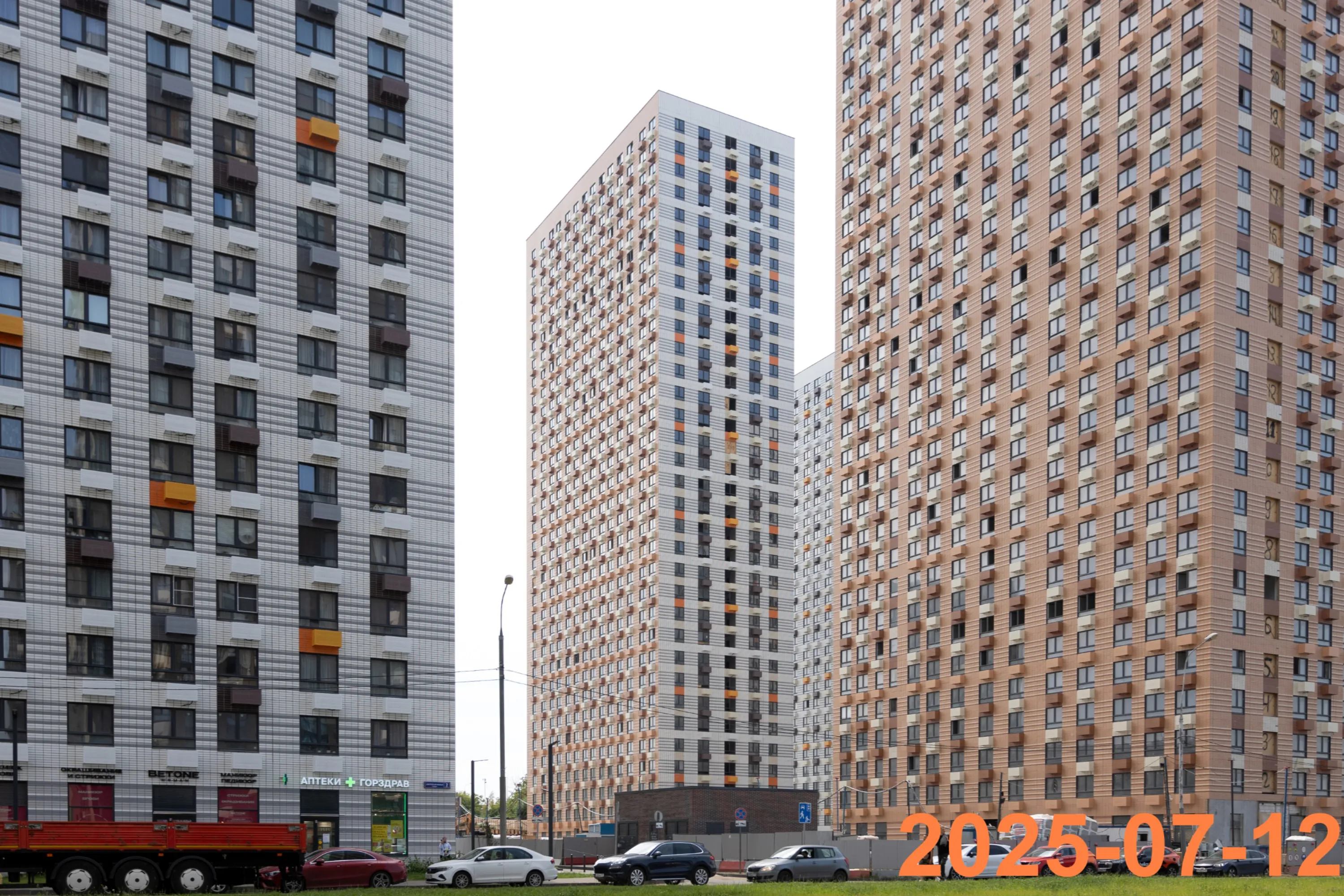 ЖК Амурский парк ход строительства