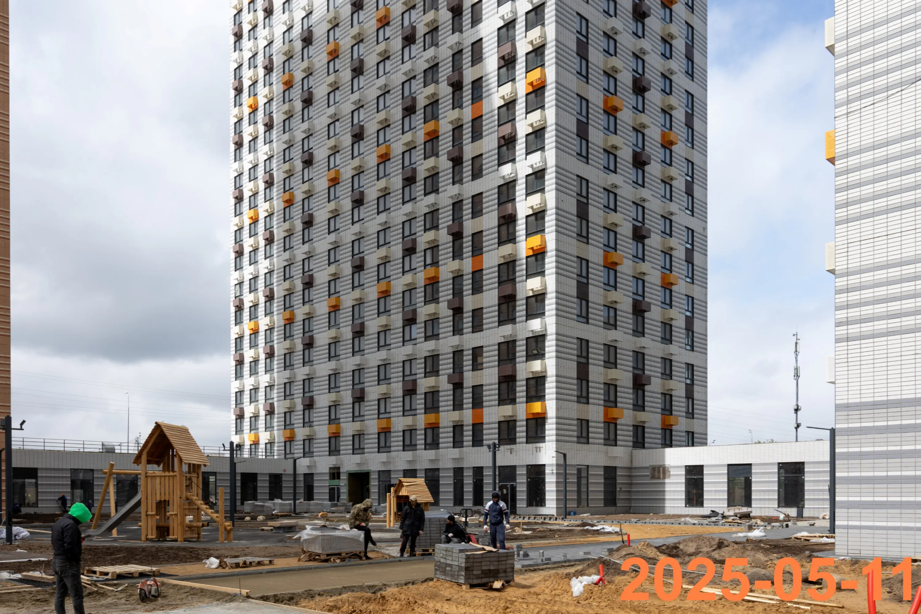 ЖК Амурский парк ход строительства