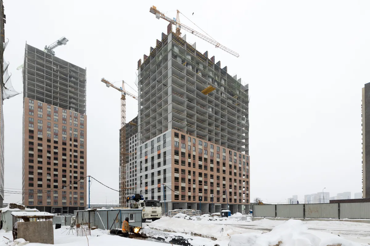 ЖК Амурский парк ход строительства