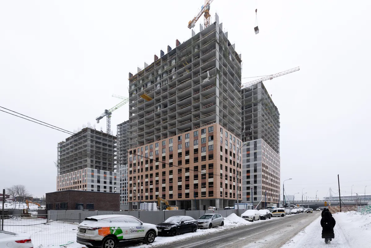 ЖК Амурский парк ход строительства